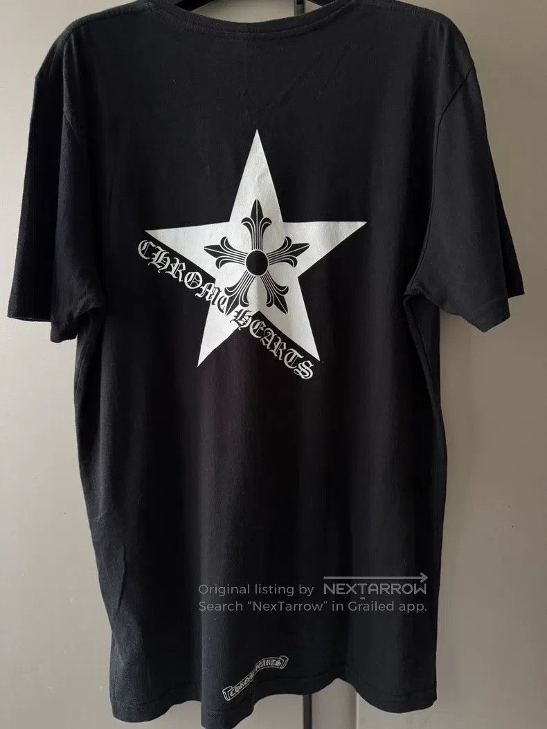 Chrome Hearts CHROME HEARTS Five-pointed star and Sanskrit black short-s Size US L / EU 52-54 / 3 - 1 Thumbnail