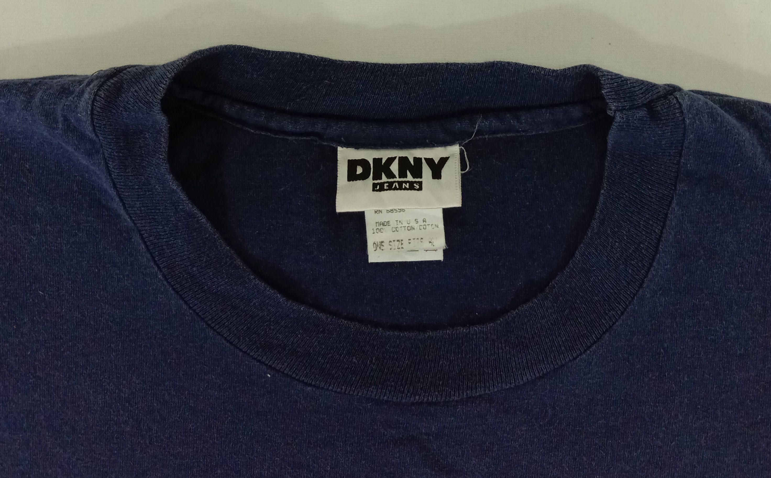 DKNY Vintage 90s DKNY New York City T Shirt Size US XXL / EU 58 / 5 - 4 Thumbnail