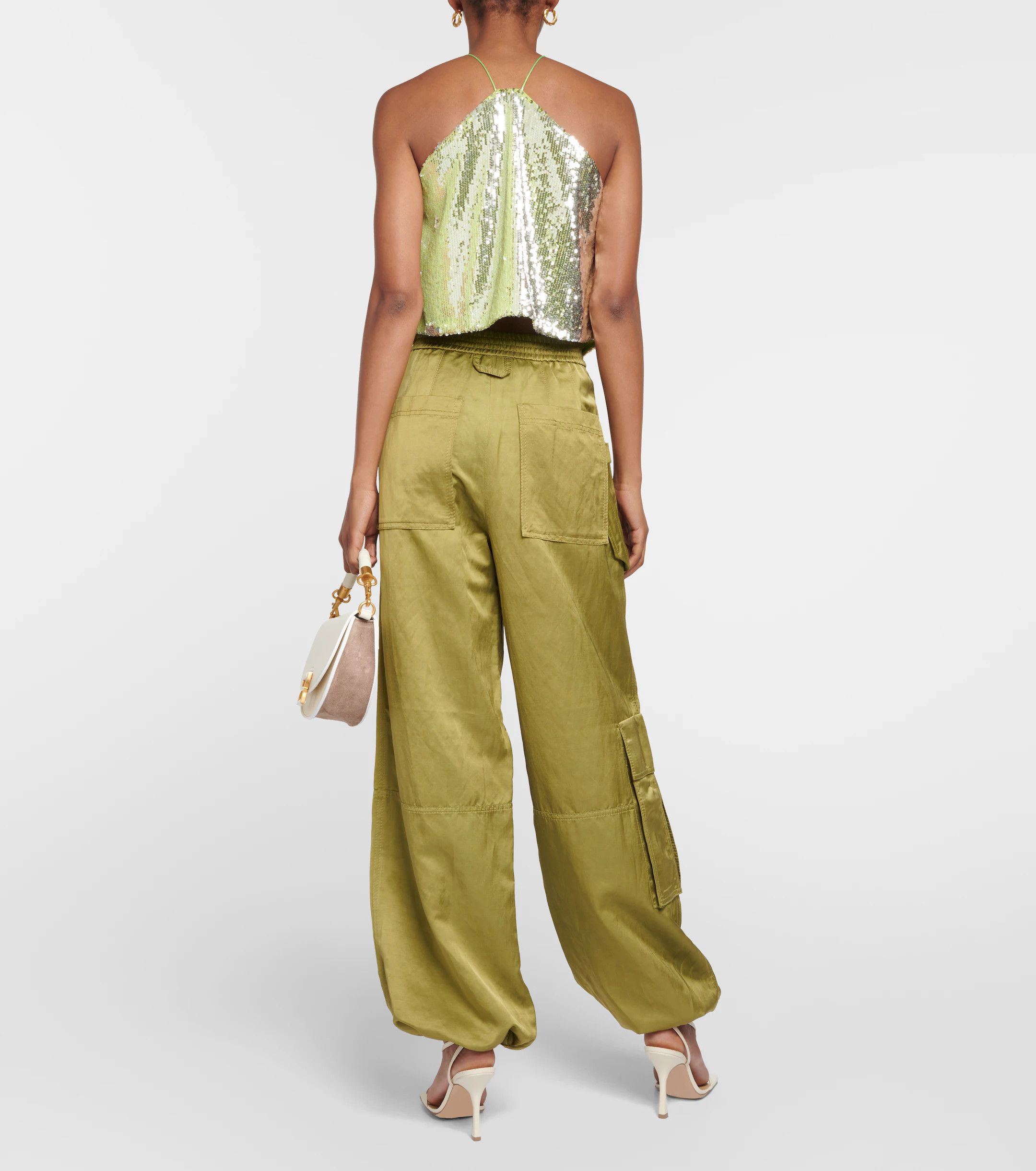 DOROTHEE SCHUMACHER Dorothee Schumacher Slouchy Coolness hemp-blend cargo pants Size 27" / US 4 / IT 40 - 3 Thumbnail