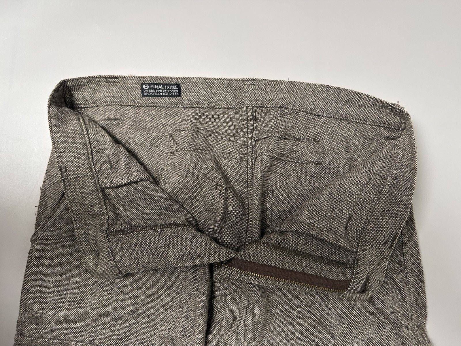 Final Home Wool Cargo Pants Size US 32 / EU 48 - 3 Thumbnail