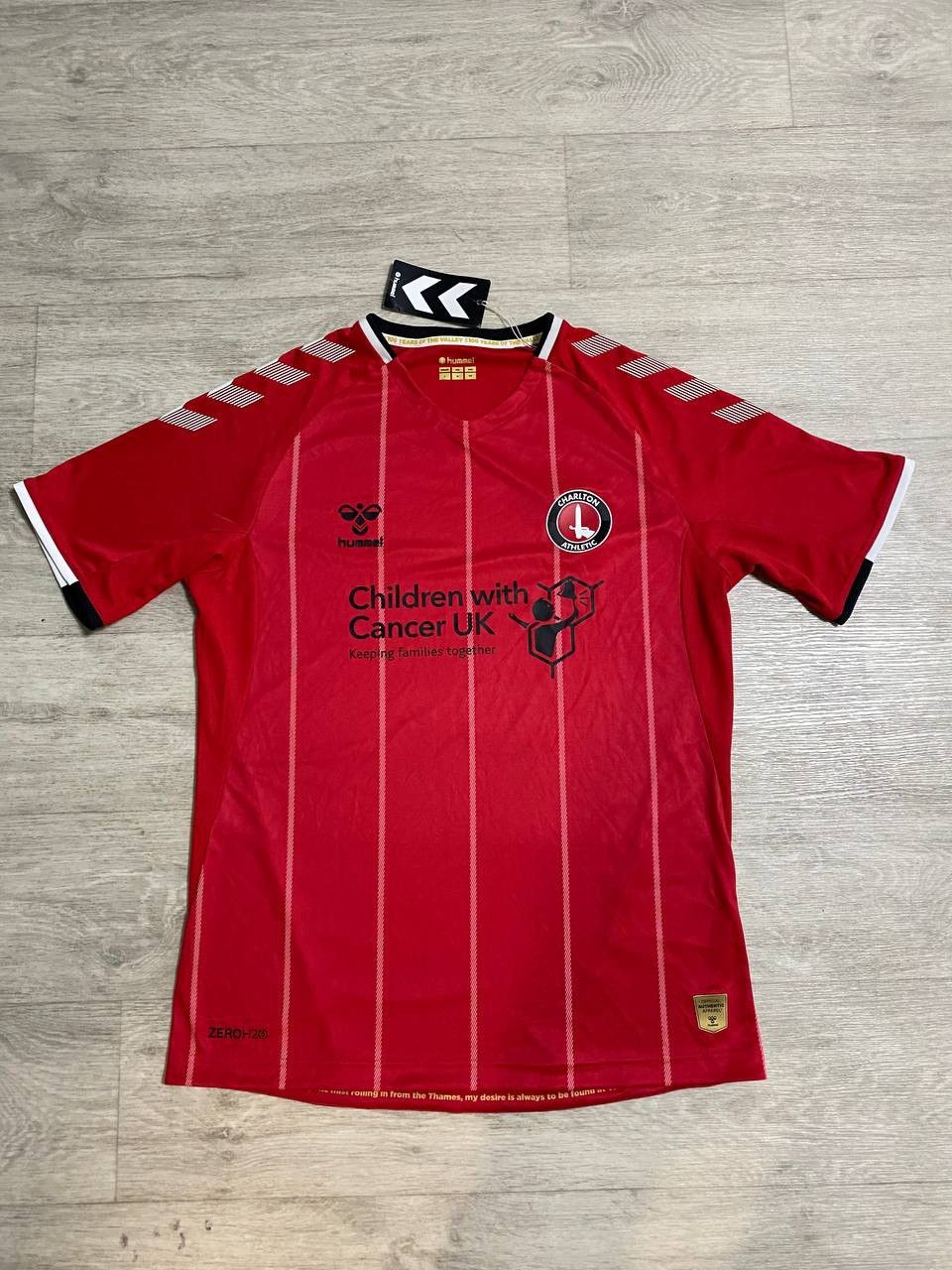 Hummel Hummel Charlton Athletic FC soccer jersey tee Size US L / EU 52-54 / 3 - 1 Thumbnail