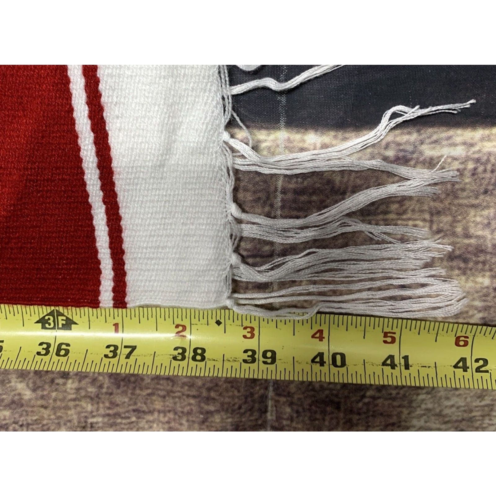 Vintage Detroit Red Wings NHL Pullover Poncho Blanket Woven Embroidered One Size Size ONE SIZE - 3 Thumbnail