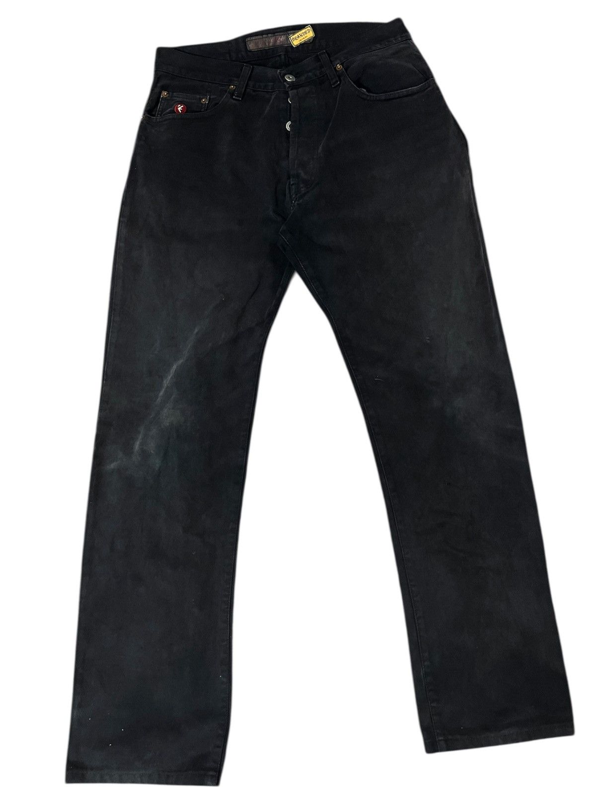 Energie Energie Black Denim Jeans Size US 33 - 1 Thumbnail