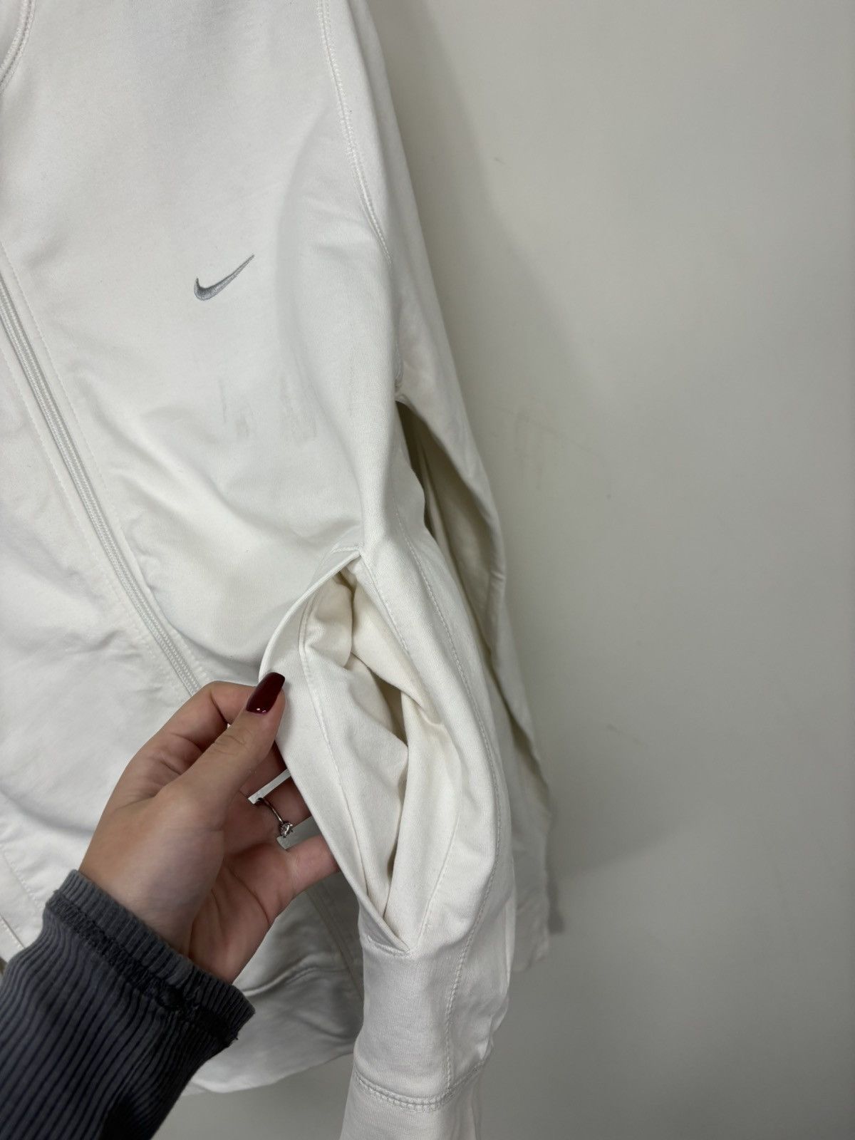 Nike Vintage Nike Y2K Drill Hype Full Zip Track Top Jacket Size US XL / EU 56 / 4 - 9 Thumbnail
