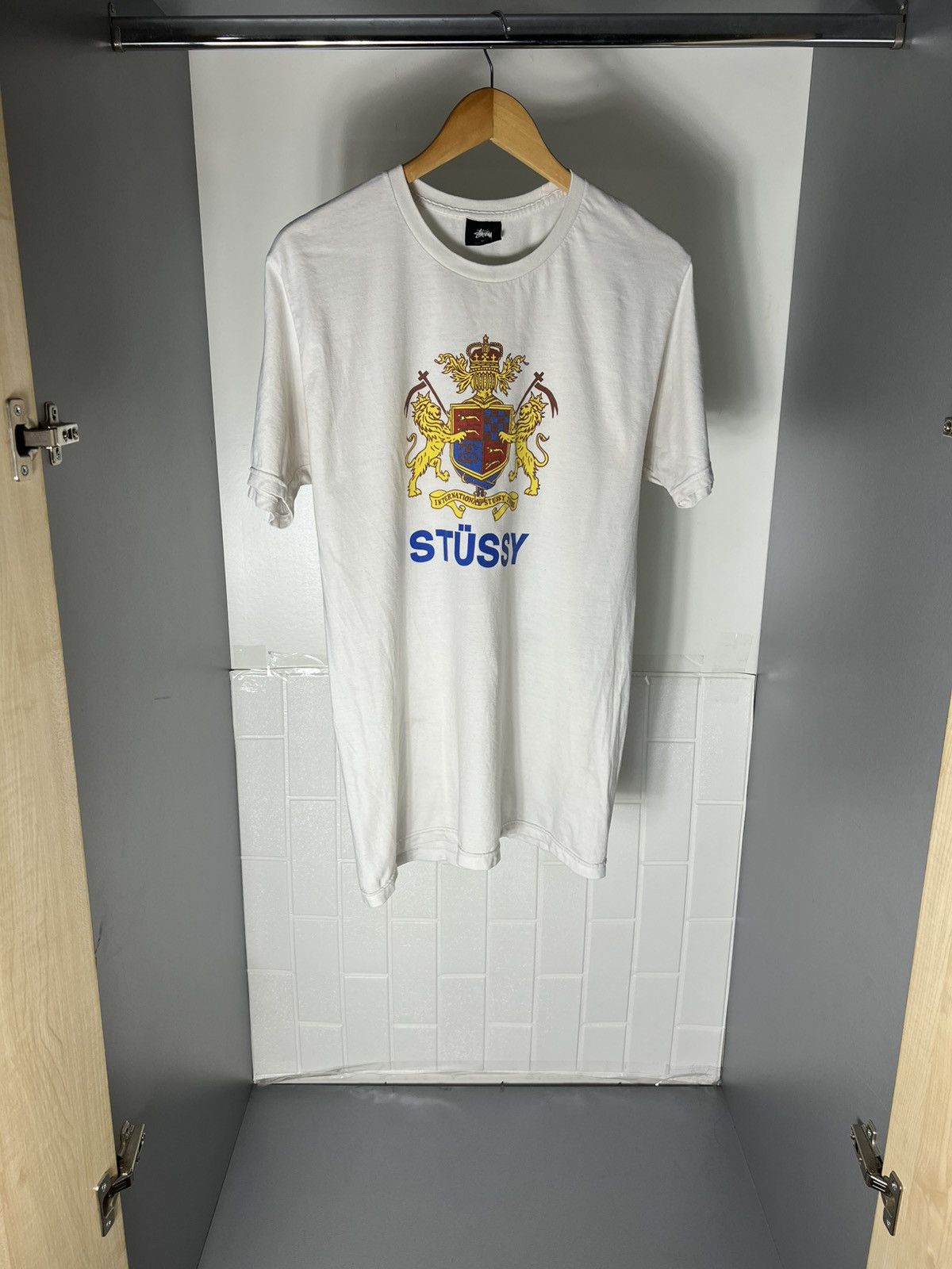Stussy VINTAGE STUSSY INTERNATIONAL DESIGNER T-SHIRT RETRO Y2K 90s Size US M / EU 48-50 / 2 - 3 Thumbnail