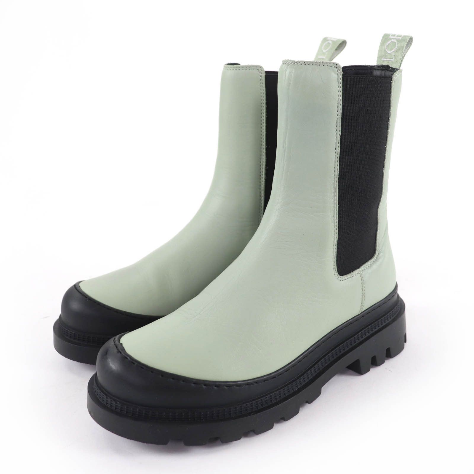 Loewe Loewe Loewe Leather Short Boots Leather Shoes DUTY FREE for USA Size ONE SIZE - 1 Thumbnail