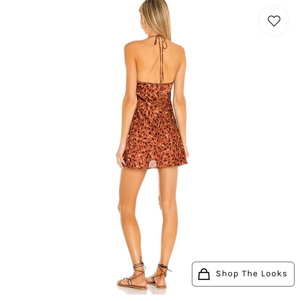 Free People NWT Free People Hang on halter printed slip dress Size XS / US 0-2 / IT 36-38 - 2 Thumbnail