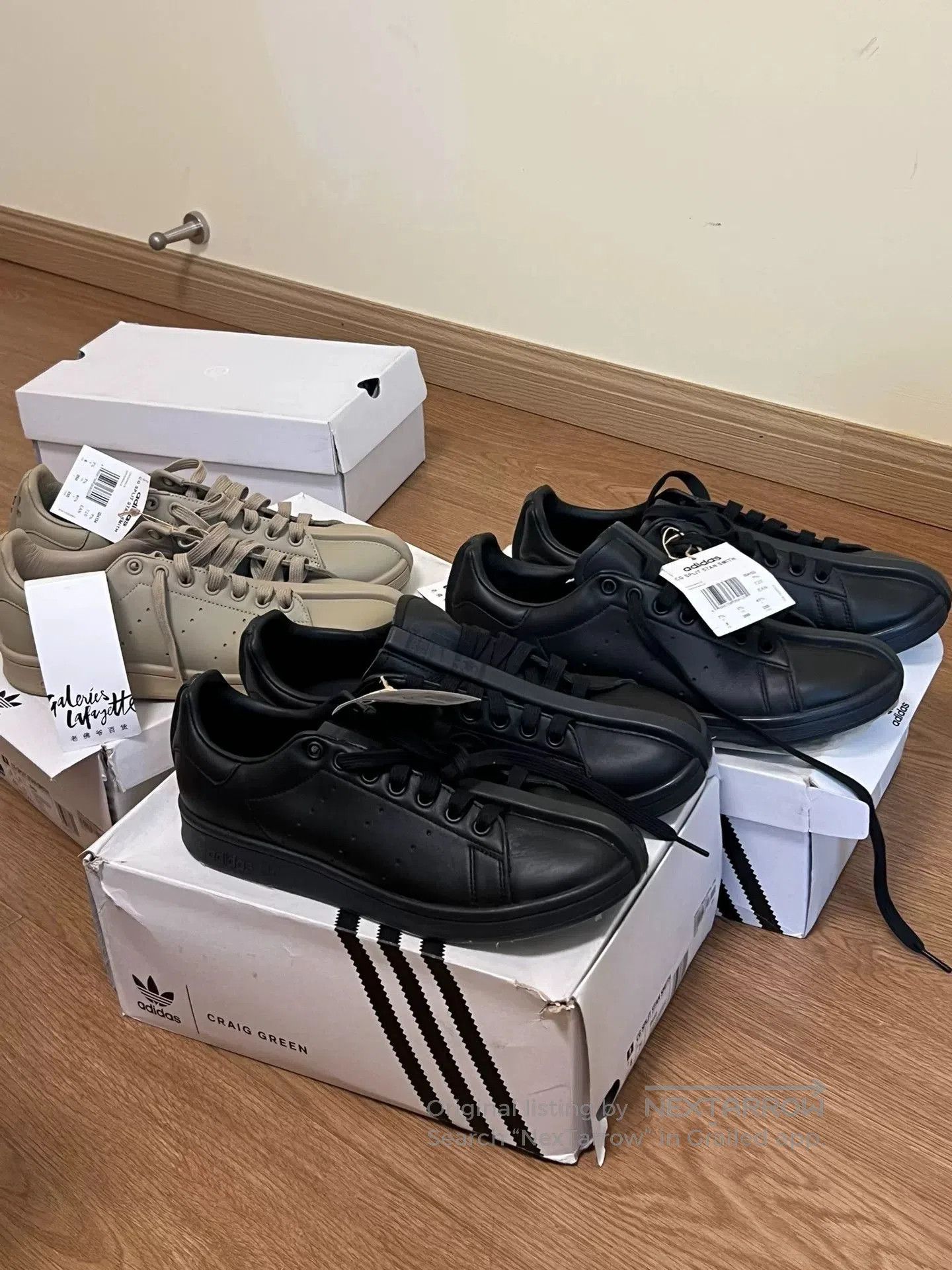 Craig Green Craig Green x Adidas Split Stan Smith Trainers. Size US 8 / EU 41 - 1 Thumbnail