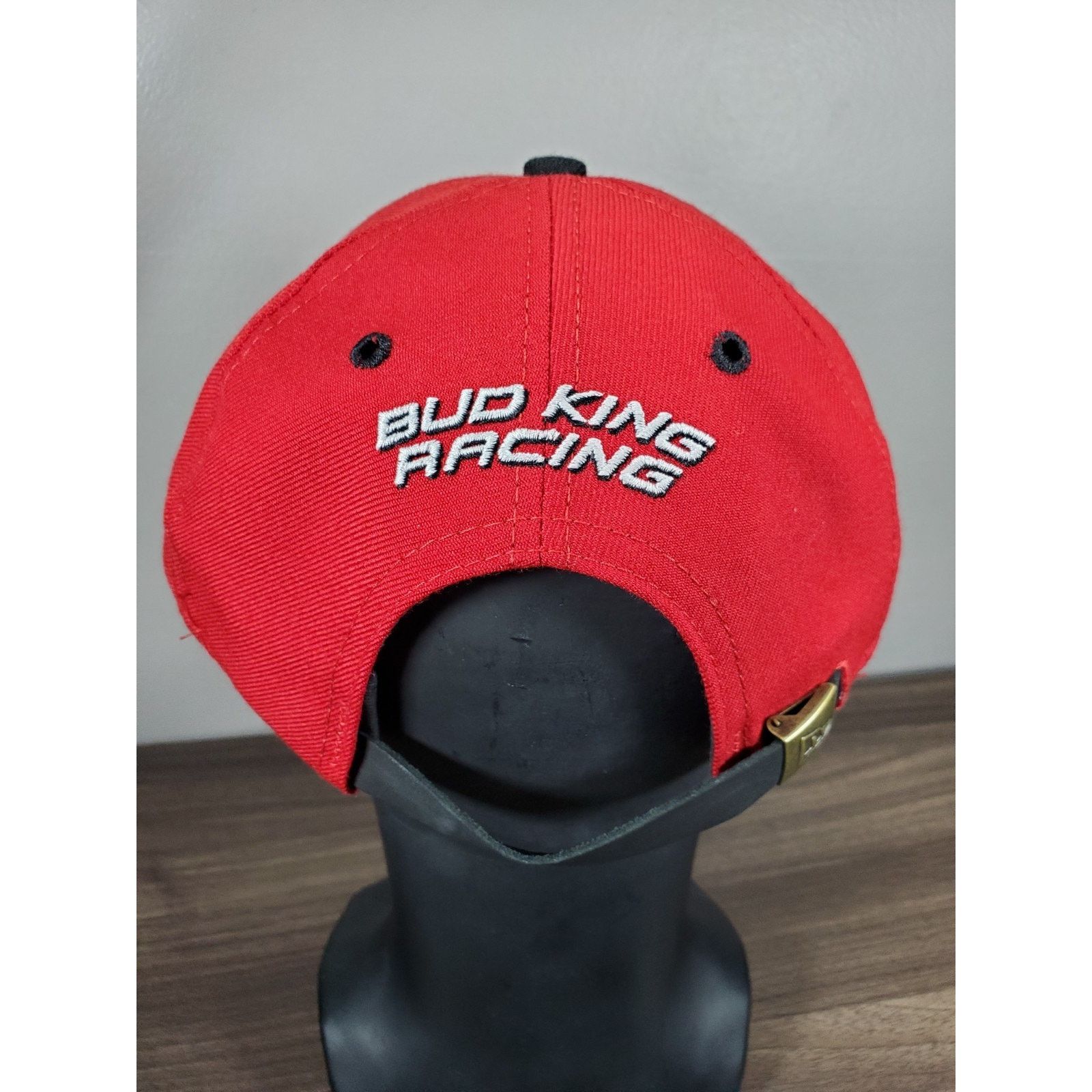 Budweiser × New Era RARE Bud King Racing NHRA Hat Cap Budweiser Kenny Bernstein Size ONE SIZE - 5 Thumbnail