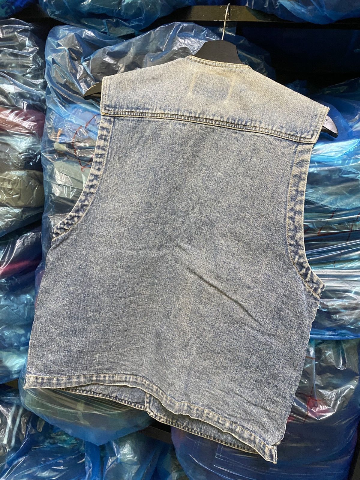 Japanese Brand Vintage Fuji Mark Denim Utility Vest Working & Casual Style Size US M / EU 48-50 / 2 - 9 Thumbnail