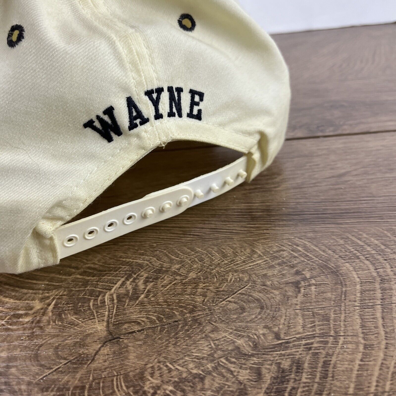 Other Wayne High School Hat Snapback White Adjustable Hat Adult Si Size ONE SIZE - 8 Thumbnail
