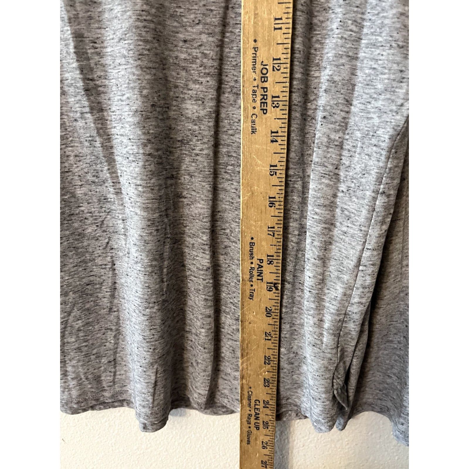 Victoria's Secret Victoria's Secret Shirt Womens L Gray Long Sleeve T-Shirt Henley Casual Relaxed Knit Polyester Pullover Size L / US 10 / IT 46 - 4 Thumbnail