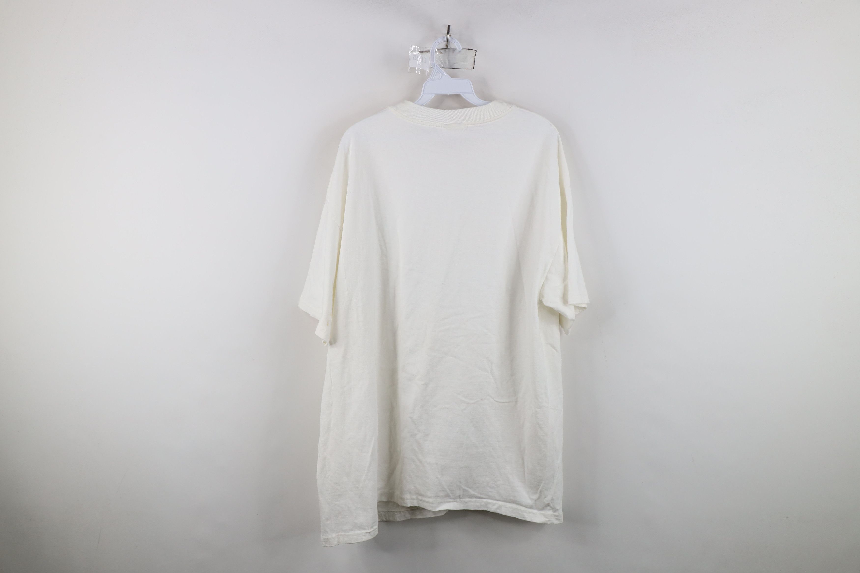 Hanes Vintage 90s Hanes Beefy Heavyweight Short Sleeve T-Shirt Size US XL / EU 56 / 4 - 10 Thumbnail