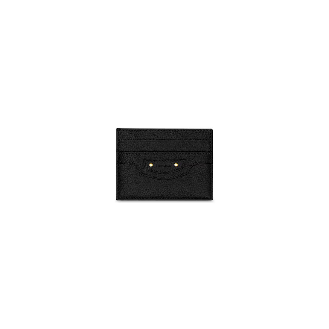 Balenciaga o1mt1gz0125 Neo Classic Card Holder in Black Size ONE SIZE - 1 Thumbnail