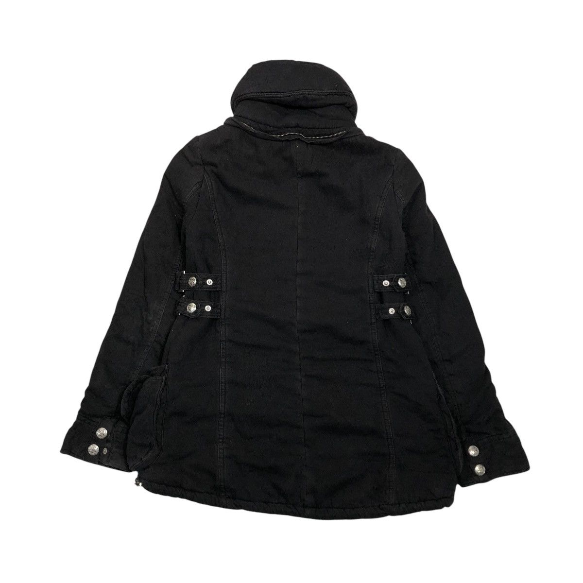 Hysteric Glamour 🔥BACKS BIKER JACKET CARGO BUTTON PUNK DESIGN Size US M / EU 48-50 / 2 - 2 Thumbnail