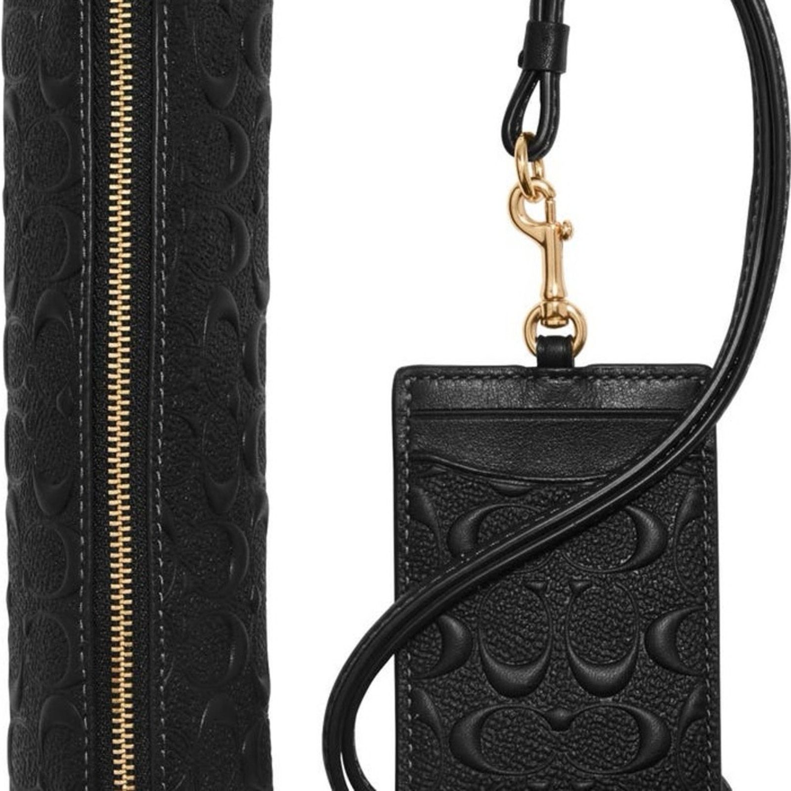 Coach Coach Black Key and Card Holder Accessories Size ONE SIZE - 4 Thumbnail