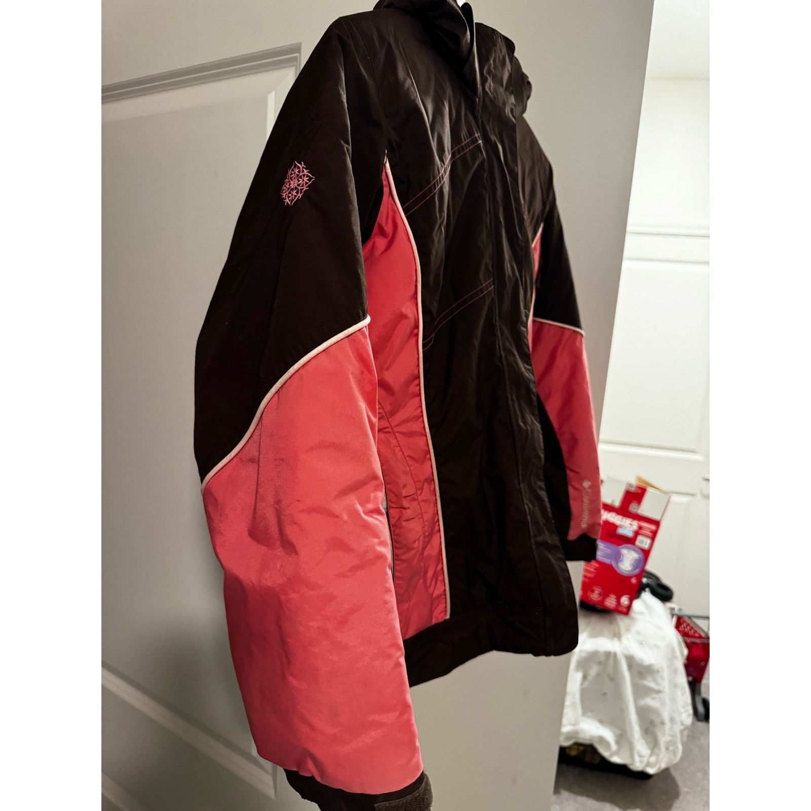 Columbia Columbia Jacket Girls Dark Brown Size L / US 10 / IT 46 - 4 Thumbnail
