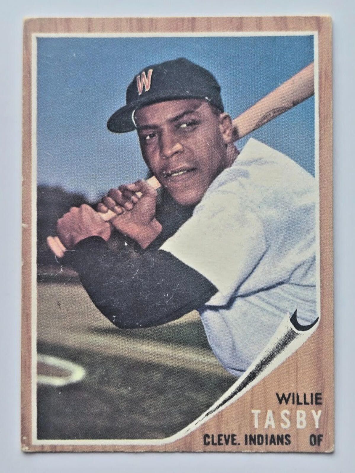 Other 1962 Topps #462 Willie Tasby Baseball Card W on Hat Size ONE SIZE - 1 Thumbnail