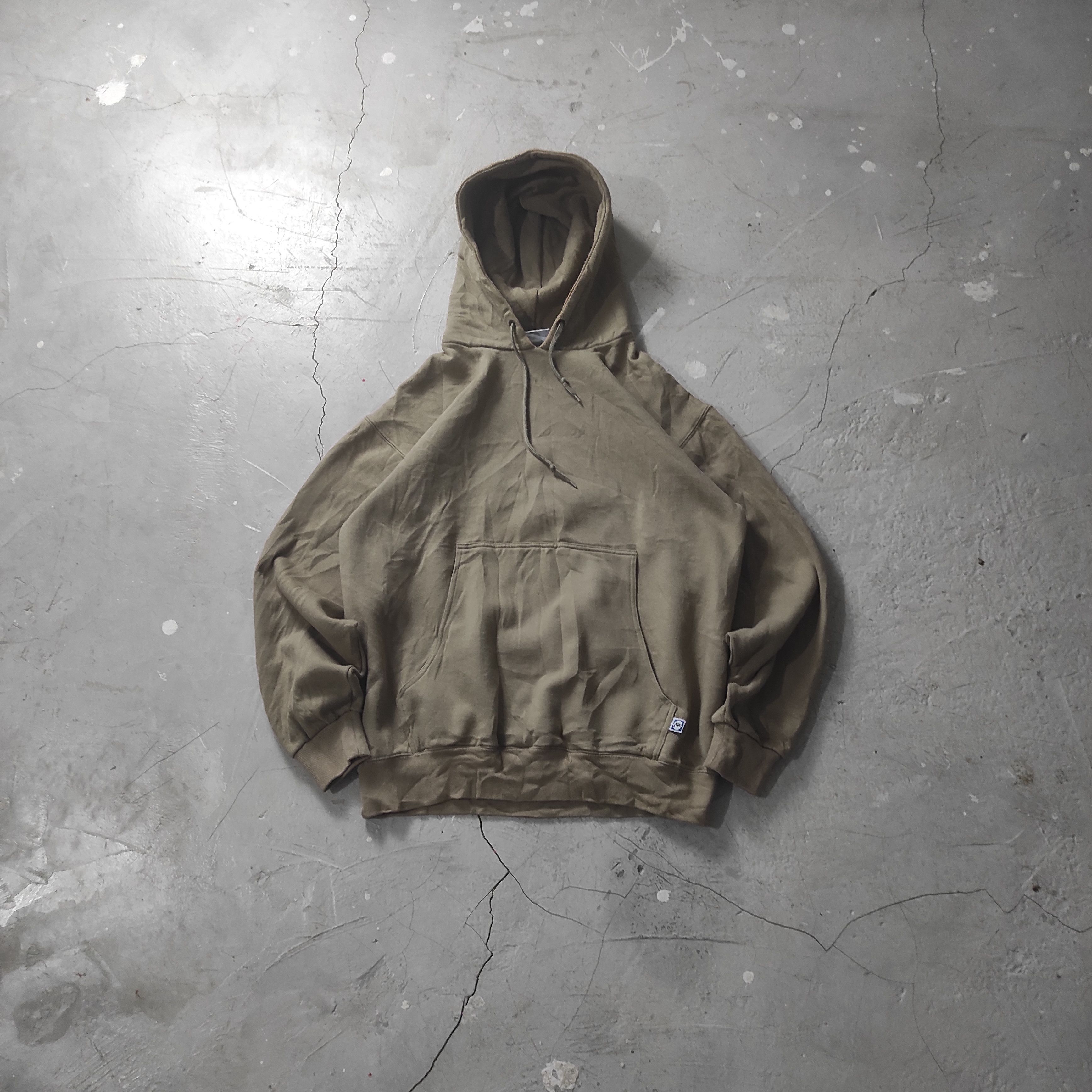 Russell Athletic × Vintage Vintage 90s Discus Blank Hoodie Jacket Size US L / EU 52-54 / 3 - 1 Thumbnail