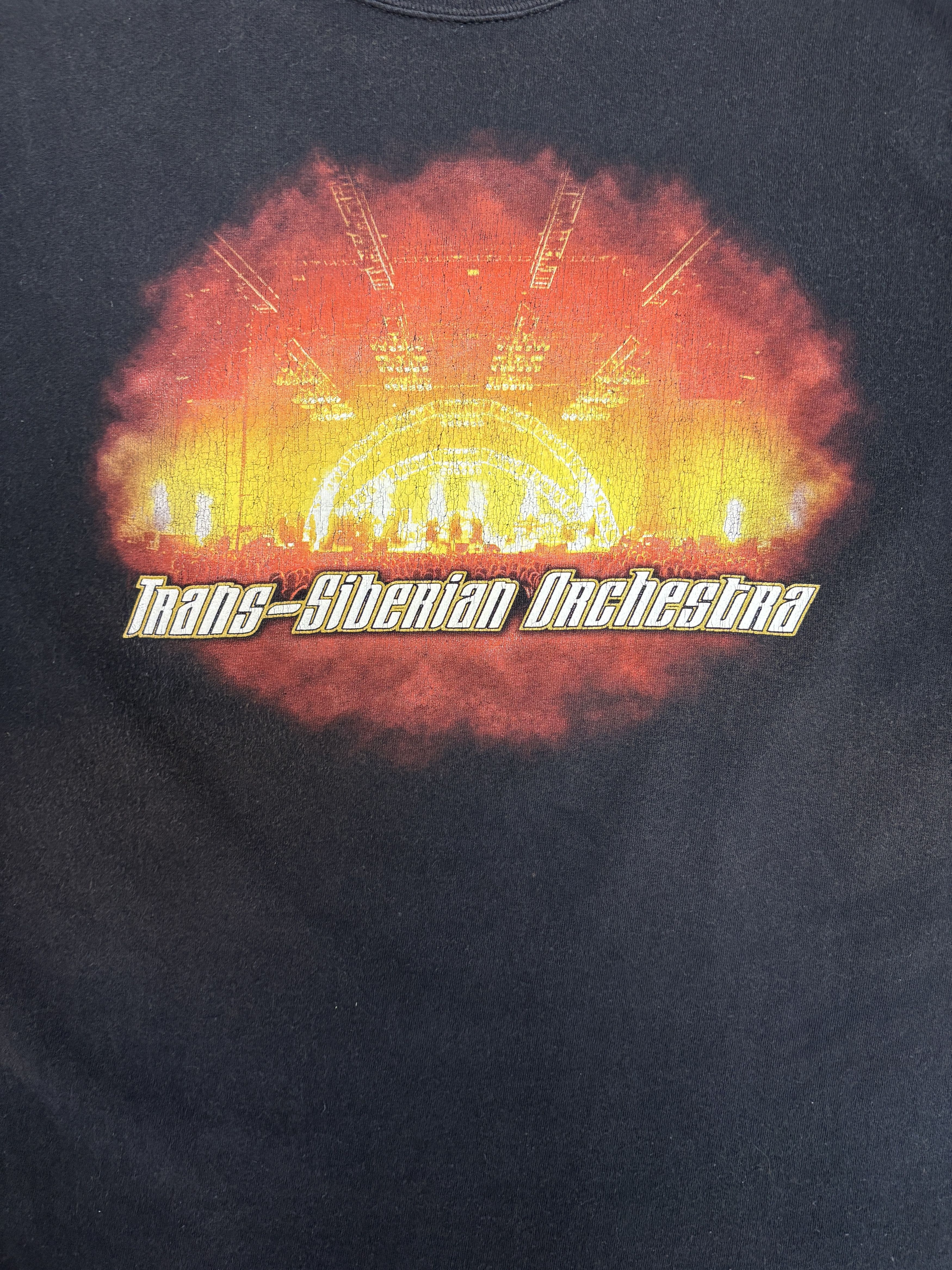 Vintage Trans-Siberian Orchestra Winter Tour 2008 Vintage Tee Size US L / EU 52-54 / 3 - 2 Thumbnail