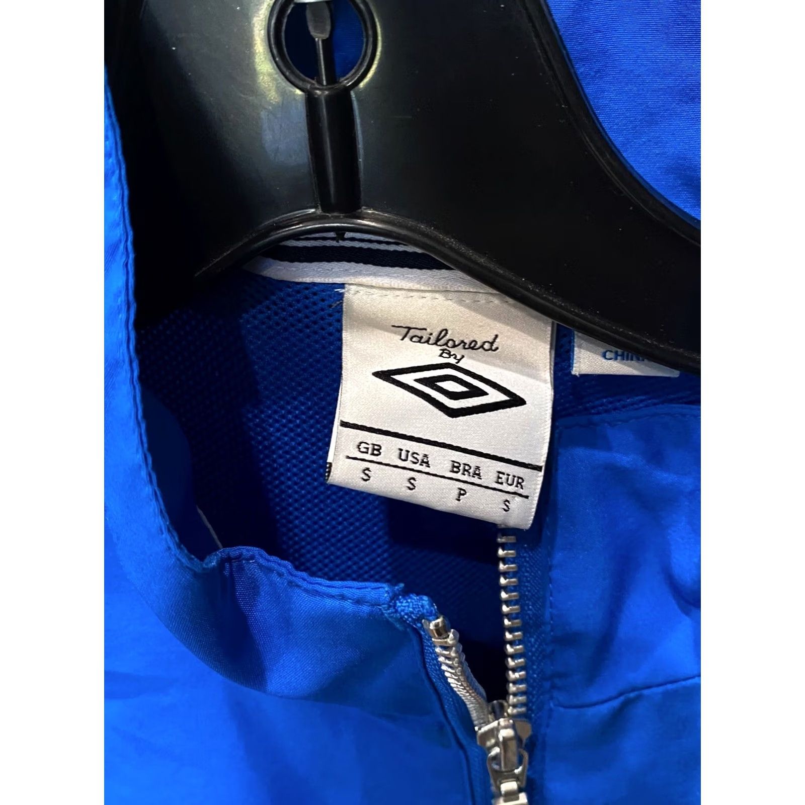 Umbro Umbro Jacket Blue Zippered Track SWEATER Small S Men Size US S / EU 44-46 / 1 - 3 Thumbnail