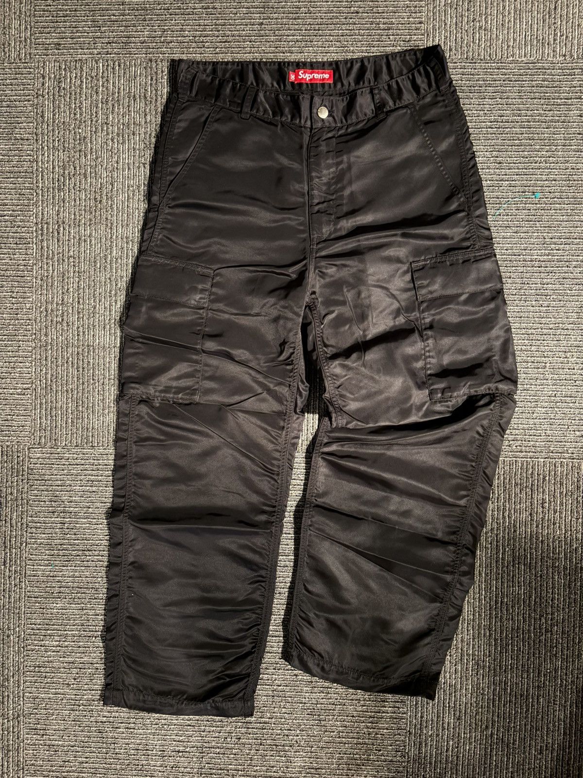 Supreme ‼️SS24 Supreme nylon baggy cargo pants‼️ Size US 30 / EU 46 - 1 Thumbnail
