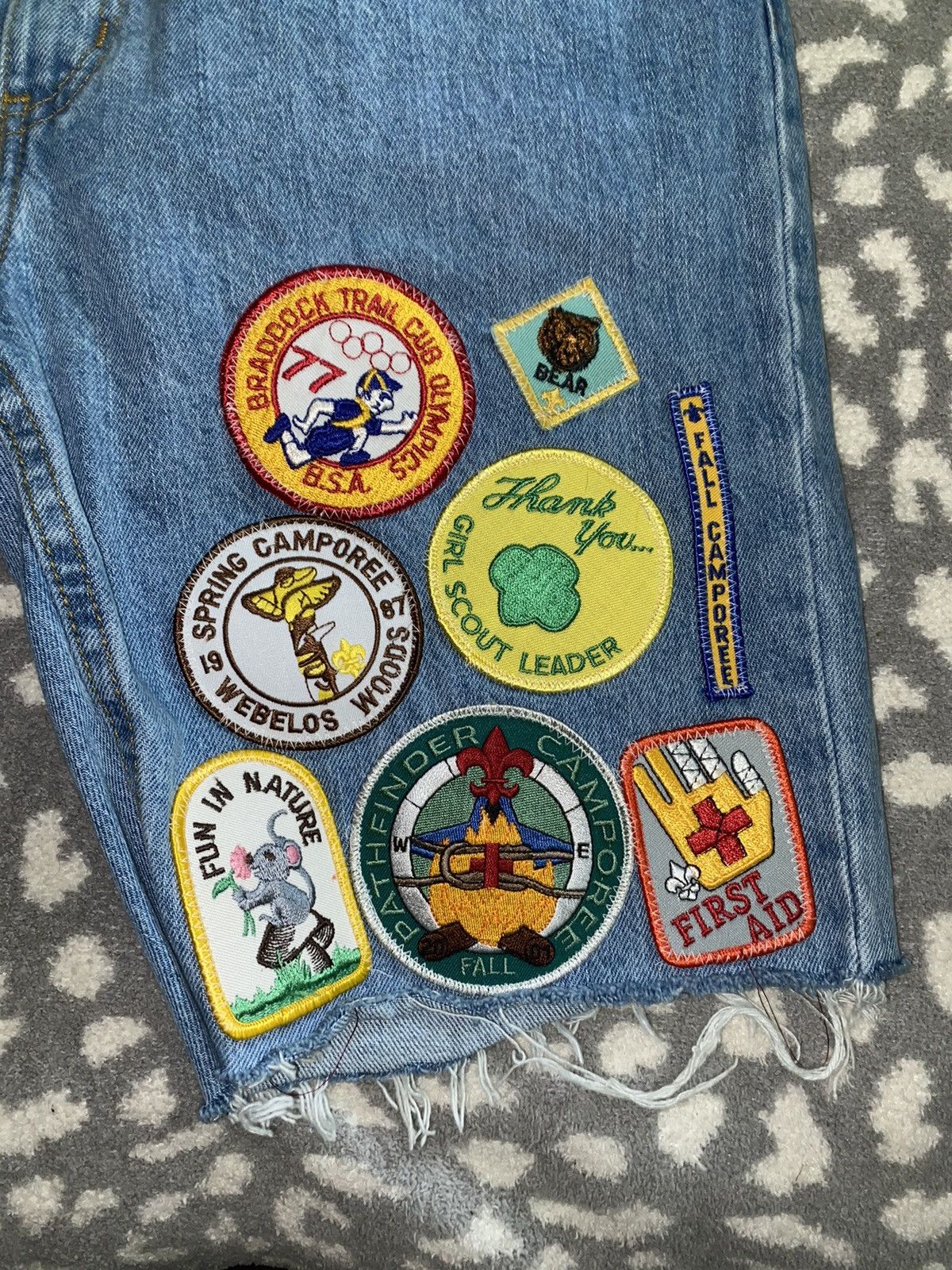 Other Richstudios1 Boy Scout denim shorts Size US 32 / EU 48 - 3 Thumbnail
