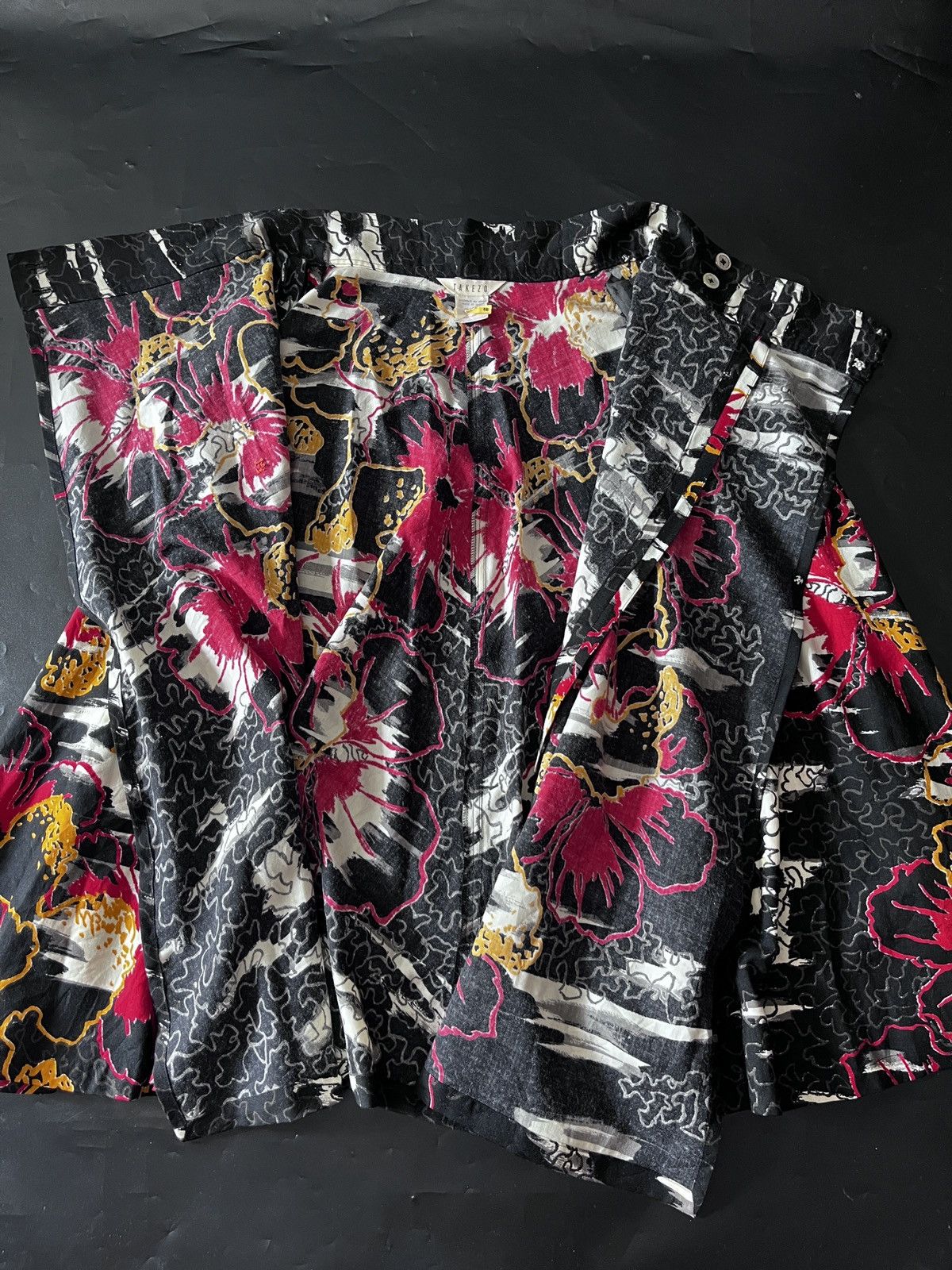 Japanese Brand JAPANESE TAKEZO CRAZY SKIRT YOHJI YAMAMOTO Size 27" / US 4 / IT 40 - 10 Thumbnail