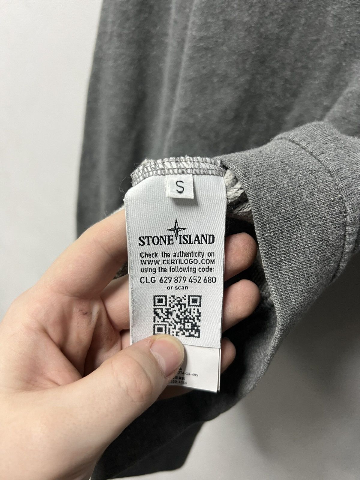 Stone Island Stone Island Sweater Sweatshirt Luxury Mens Size S Size US S / EU 44-46 / 1 - 7 Thumbnail