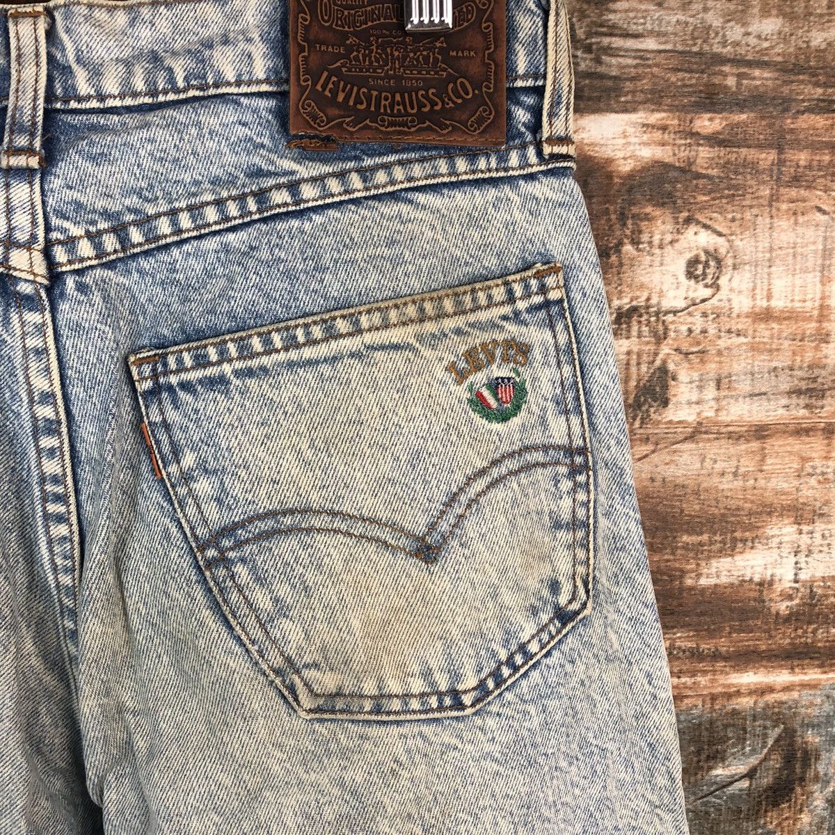 Levi's Levis vintage Blue Denim Pants #A1441 Size US 27 - 17 Thumbnail