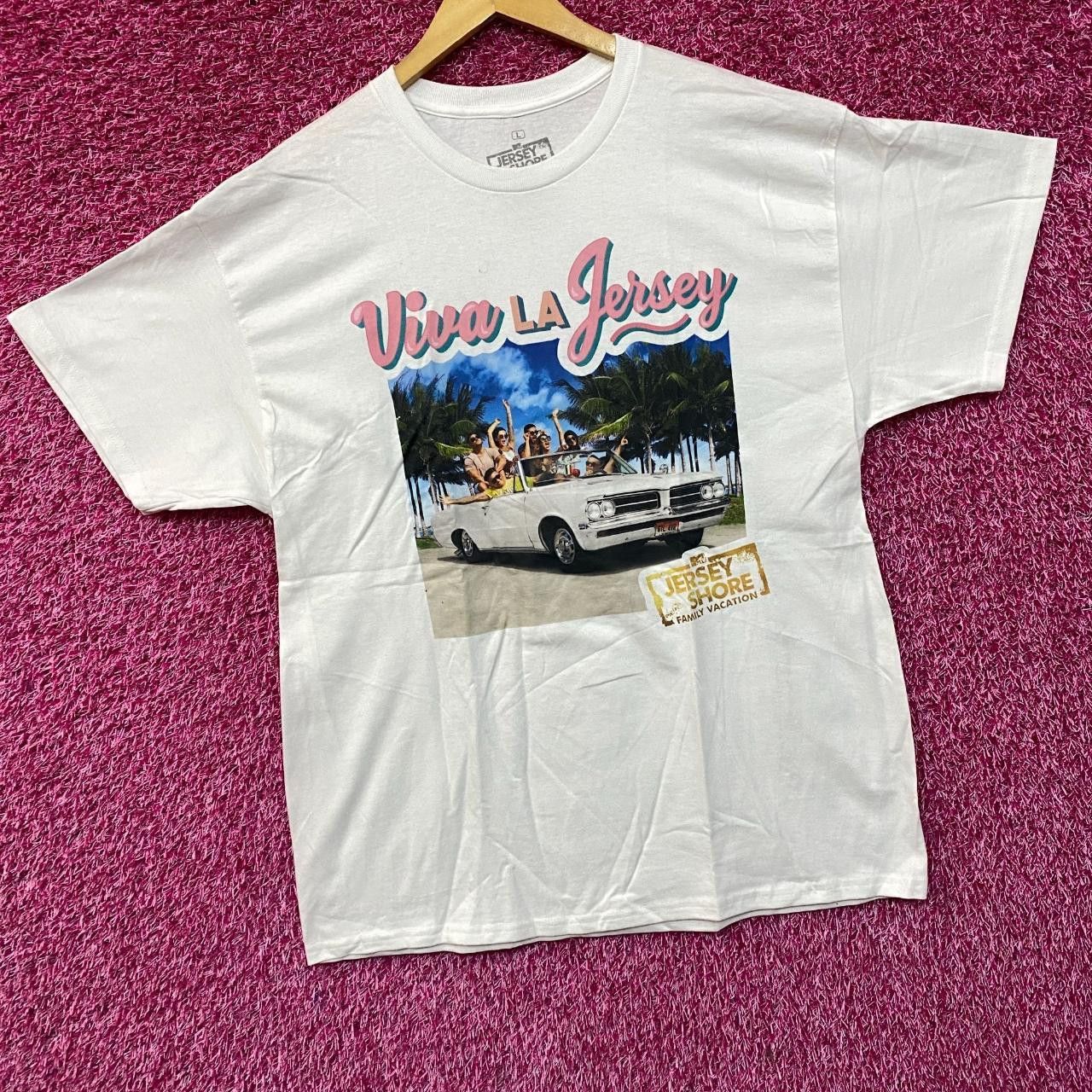 Ripple Junction Jersey Shore Viva LA Jersey Mtv Reality TV Series T-Shirt L Size US L / EU 52-54 / 3 - 3 Thumbnail
