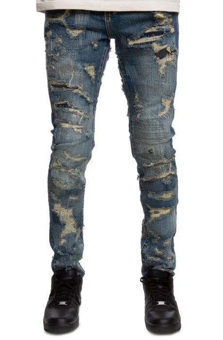 Embellish Herro 85 Scab Denim Heavy Distressed