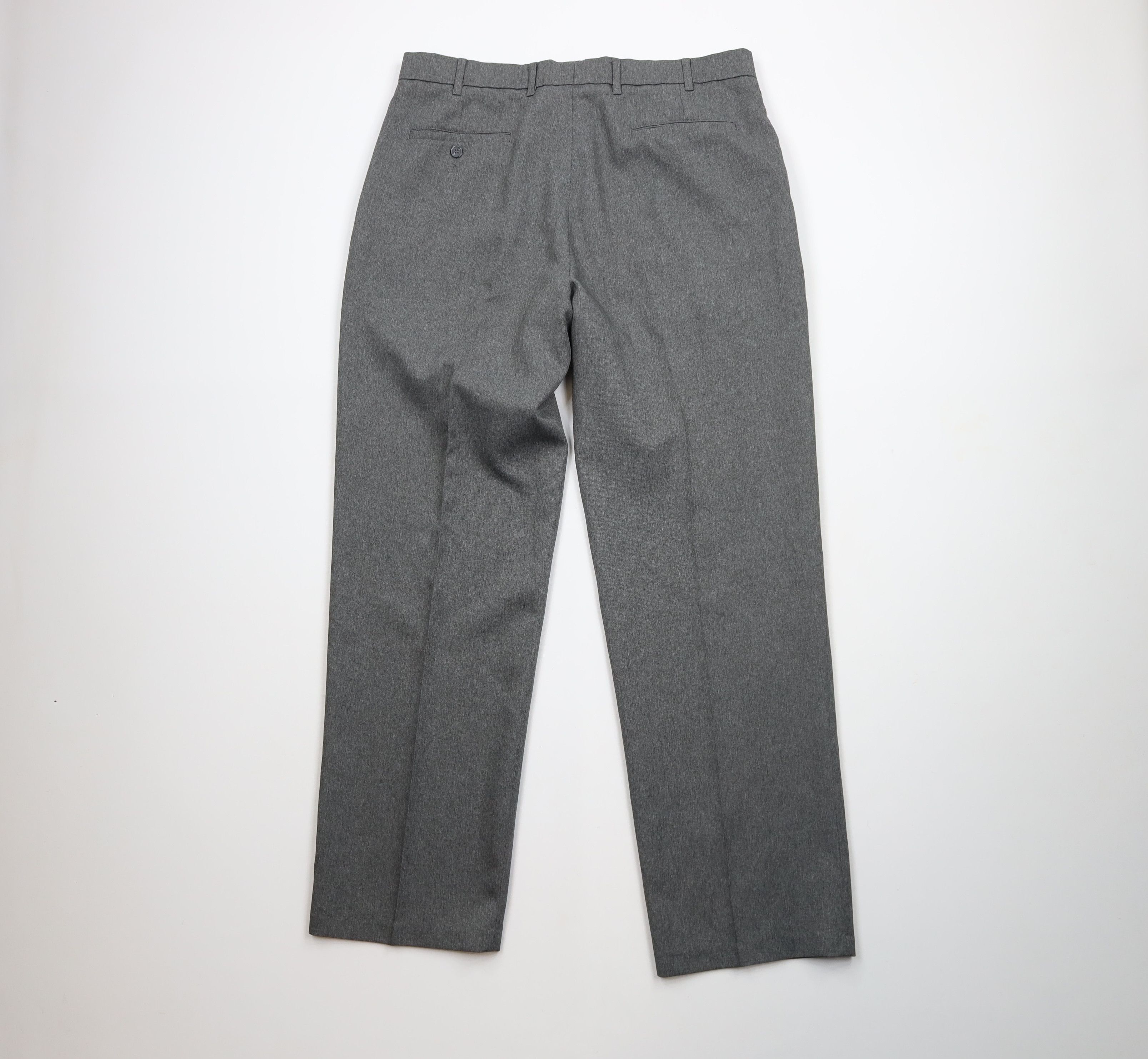 Levi's × Vintage Vintage 90s Levis Flared Wide Leg Chino Pant Heather Gray Size US 36 / EU 52 - 11 Thumbnail