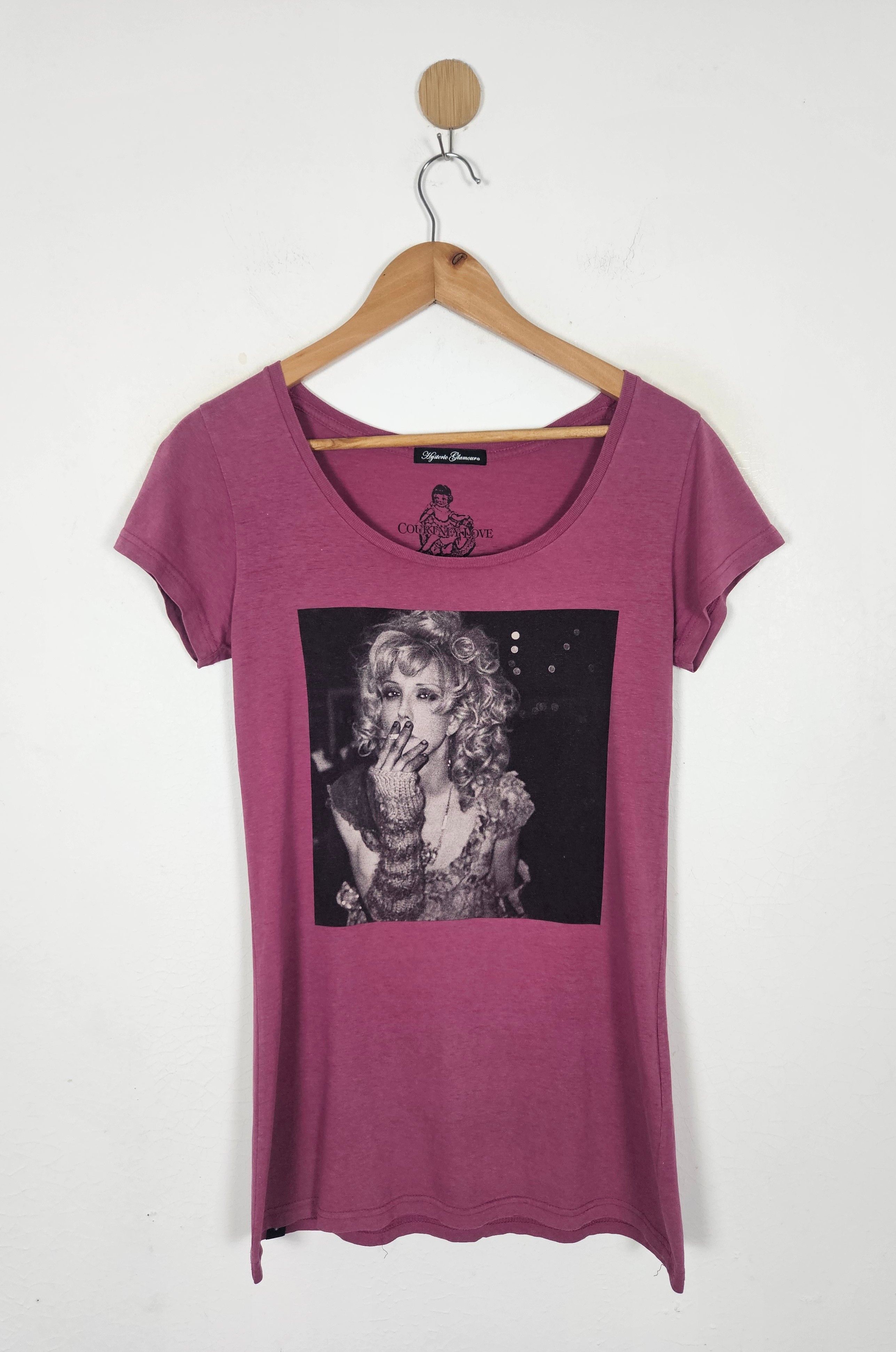 Hysteric Glamour Courtney Love Hole I Will be Swan shirt