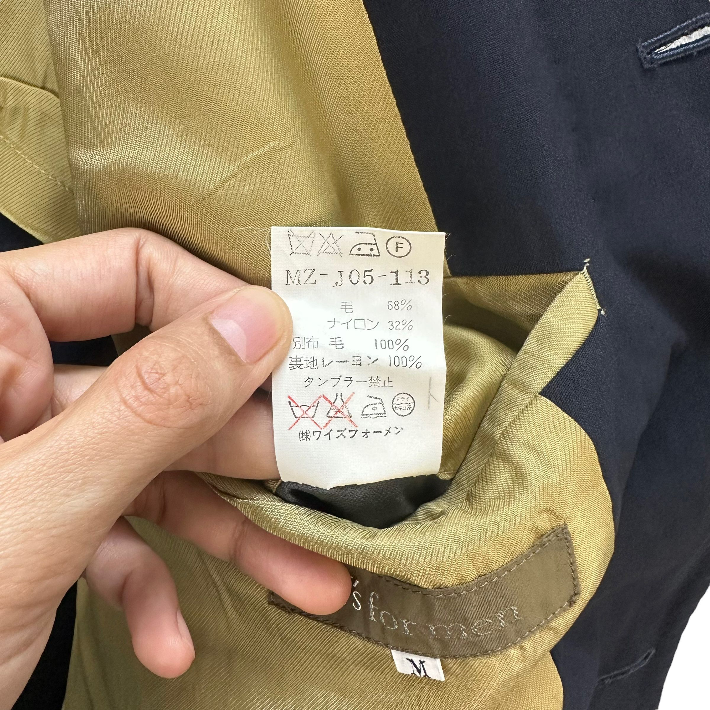 Y's for Men Yohji Yamamoto Y's FOR MEN CASUAL JACKET #7661-162 Size US M / EU 48-50 / 2 - 9 Thumbnail