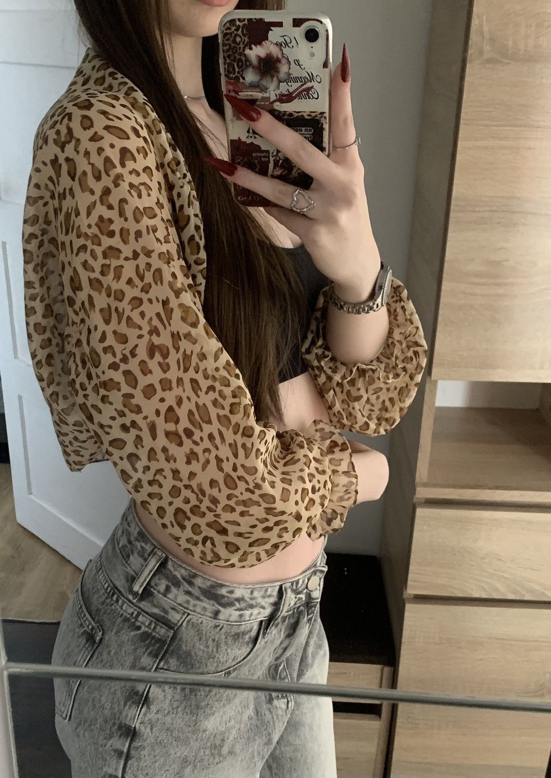 Other Leopard print crop cover-up size M Size M / US 6-8 / IT 42-44 - 3 Thumbnail