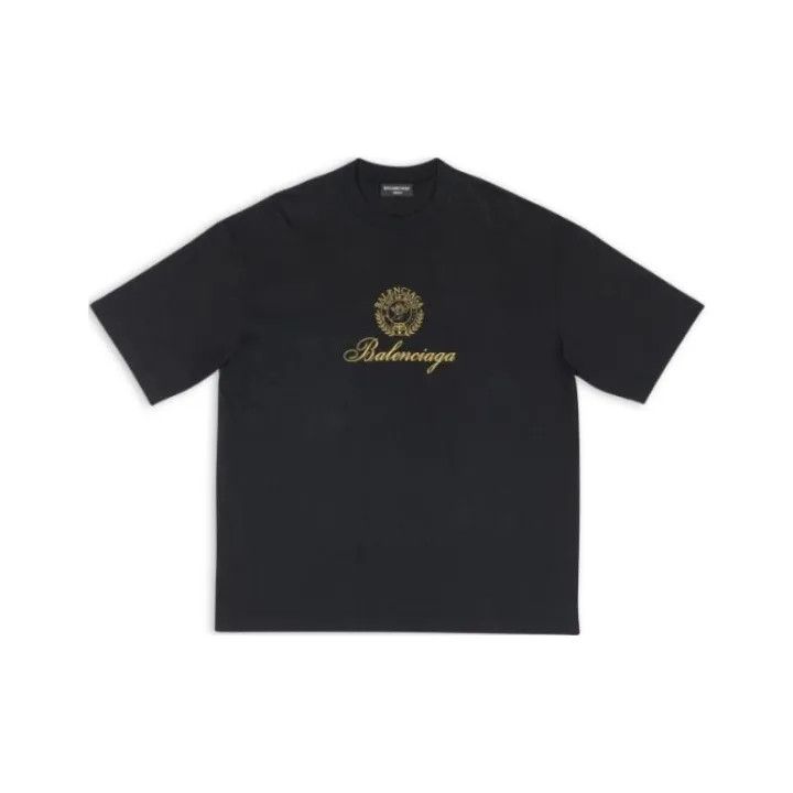 Balenciaga Balenciaga FW22 Logo Print Casual T-Shirt Size US S / EU 44-46 / 1 - 1 Thumbnail