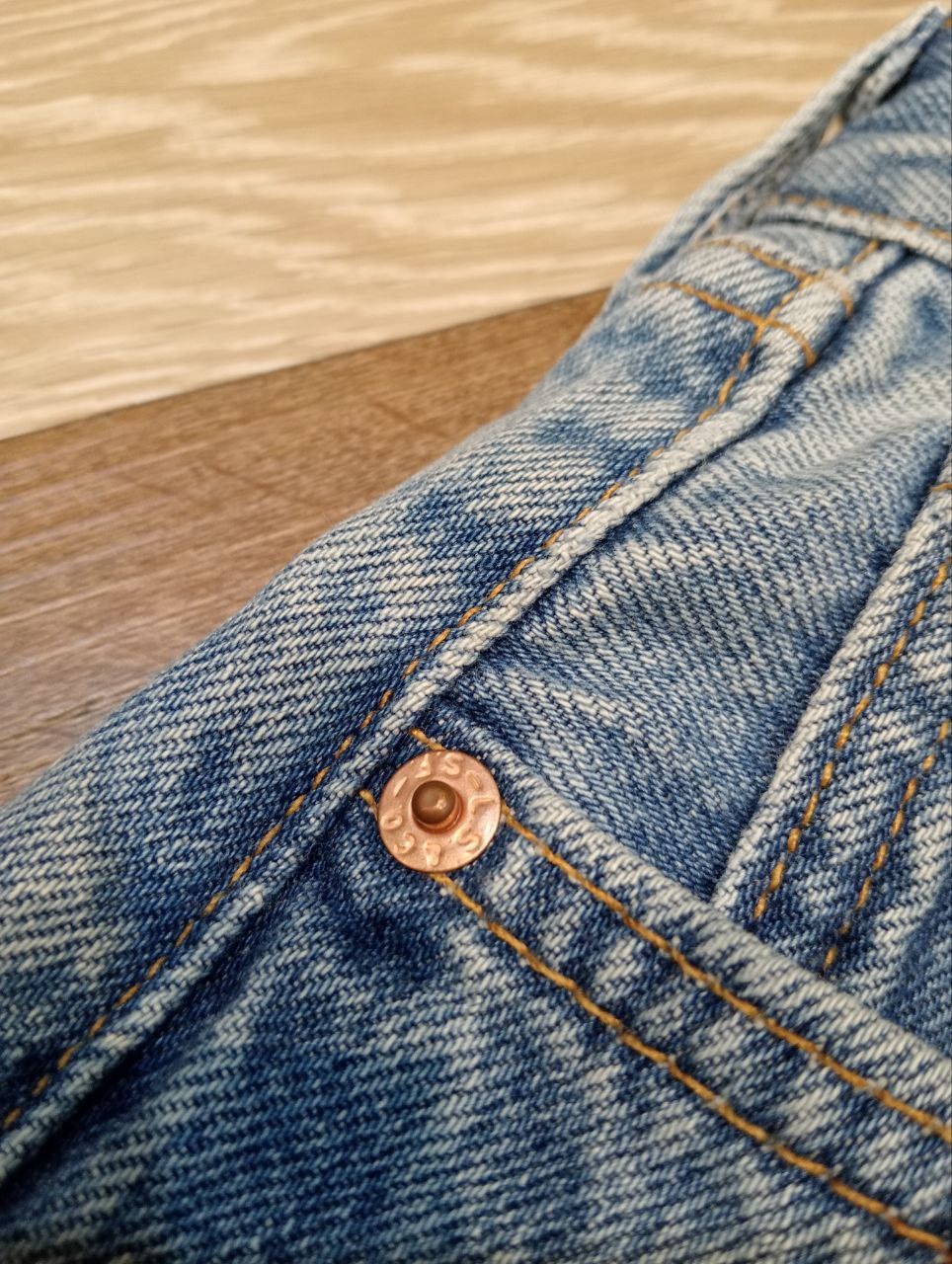 Levi's VINTAGE LEVI'S 501 X SONIC LAB REBUILD JEANS - SIZE 32 Size 31" - 8 Thumbnail