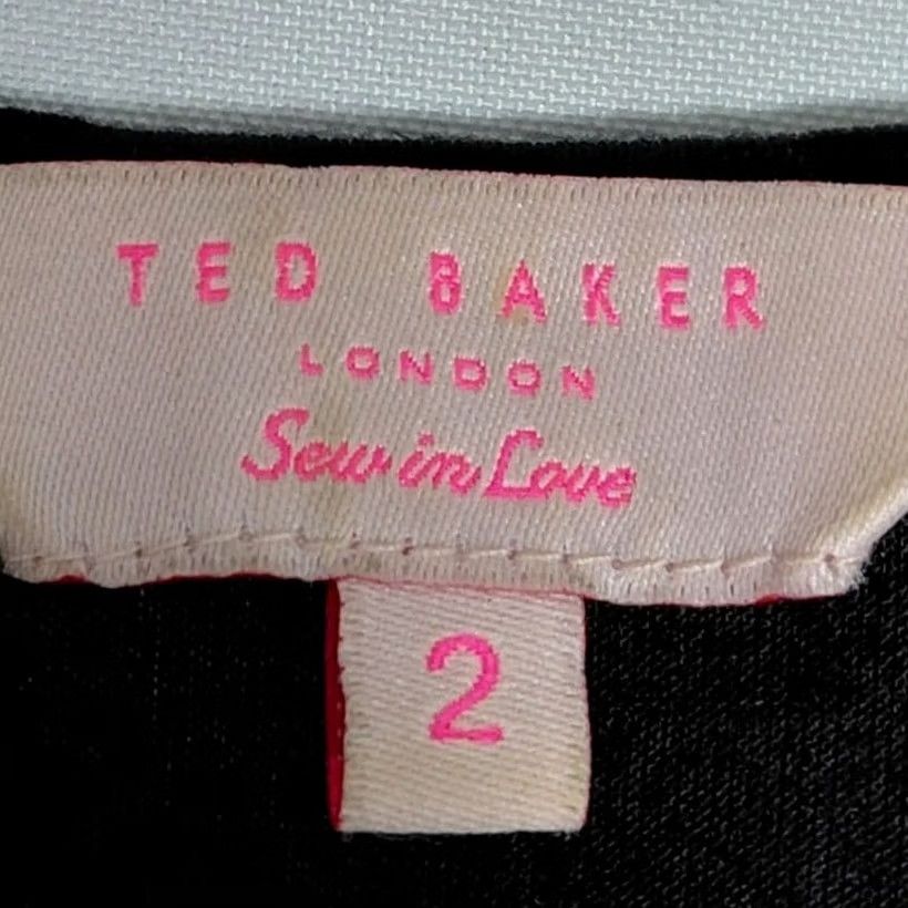 Ted Baker TED BAKER Sequin Shoulder Top Solid Knit Sleeveless Women Size 2 Size XS / US 0-2 / IT 36-38 - 4 Thumbnail