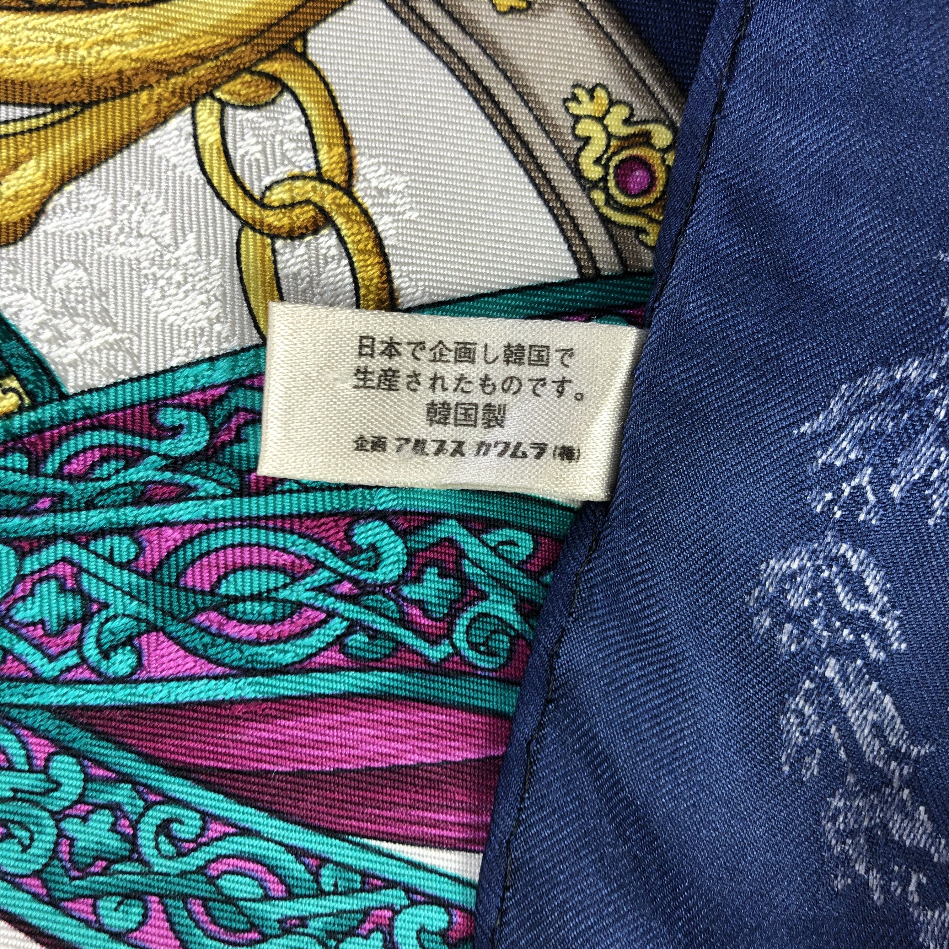 Beverly Hills Polo Club × Vintage Vintage Polo Club Silk Scarf Size ONE SIZE - 4 Thumbnail
