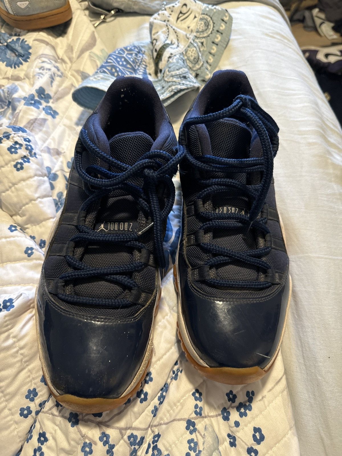 Jordan Brand × Nike Jordan 11 Retro Low Midnight Size US 11 / EU 44 - 8 Thumbnail