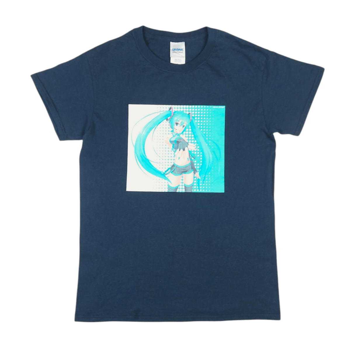 Anime × Japanese Brand 2015 Hatsune Miku Anime Kawaii Girl Manga Japanese TEE Size US S / EU 44-46 / 1 - 1 Thumbnail