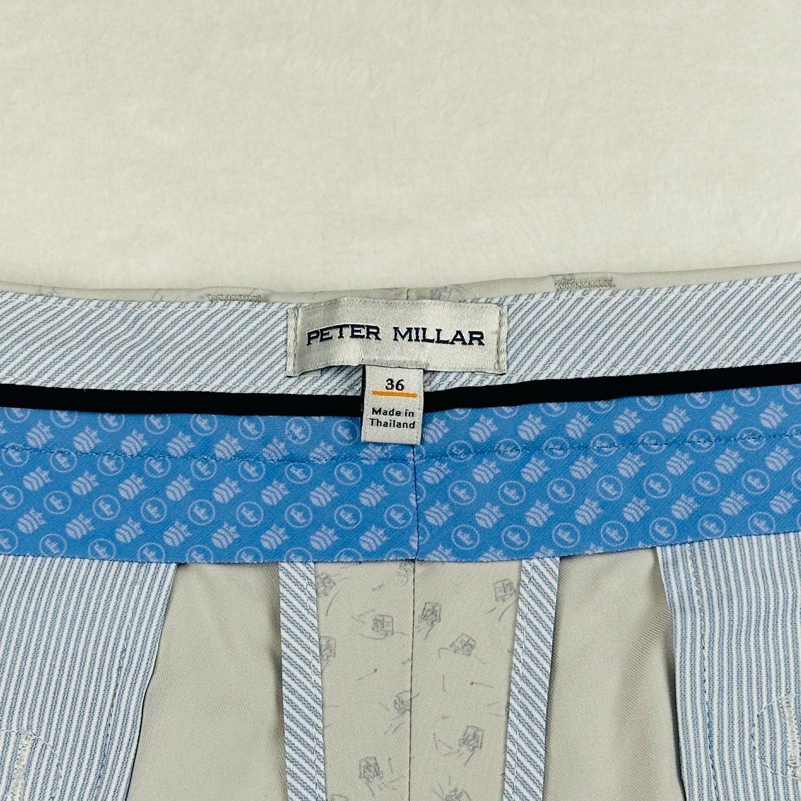 Peter Millar Peter Millar CS Men’s 36 Grey Quick Dry Hybrid Golf Shorts Size US 36 / EU 52 - 7 Thumbnail