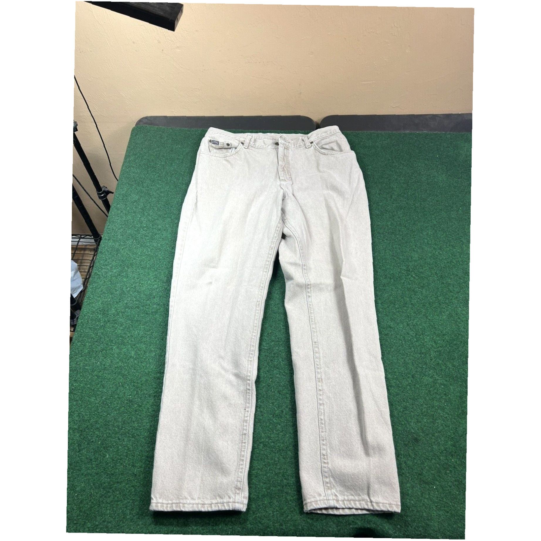Vintage Riders Jeans Relaxed Tan denim Pants Womens 18W Measures 34x30 Size 40" / US 18 - 5 Thumbnail
