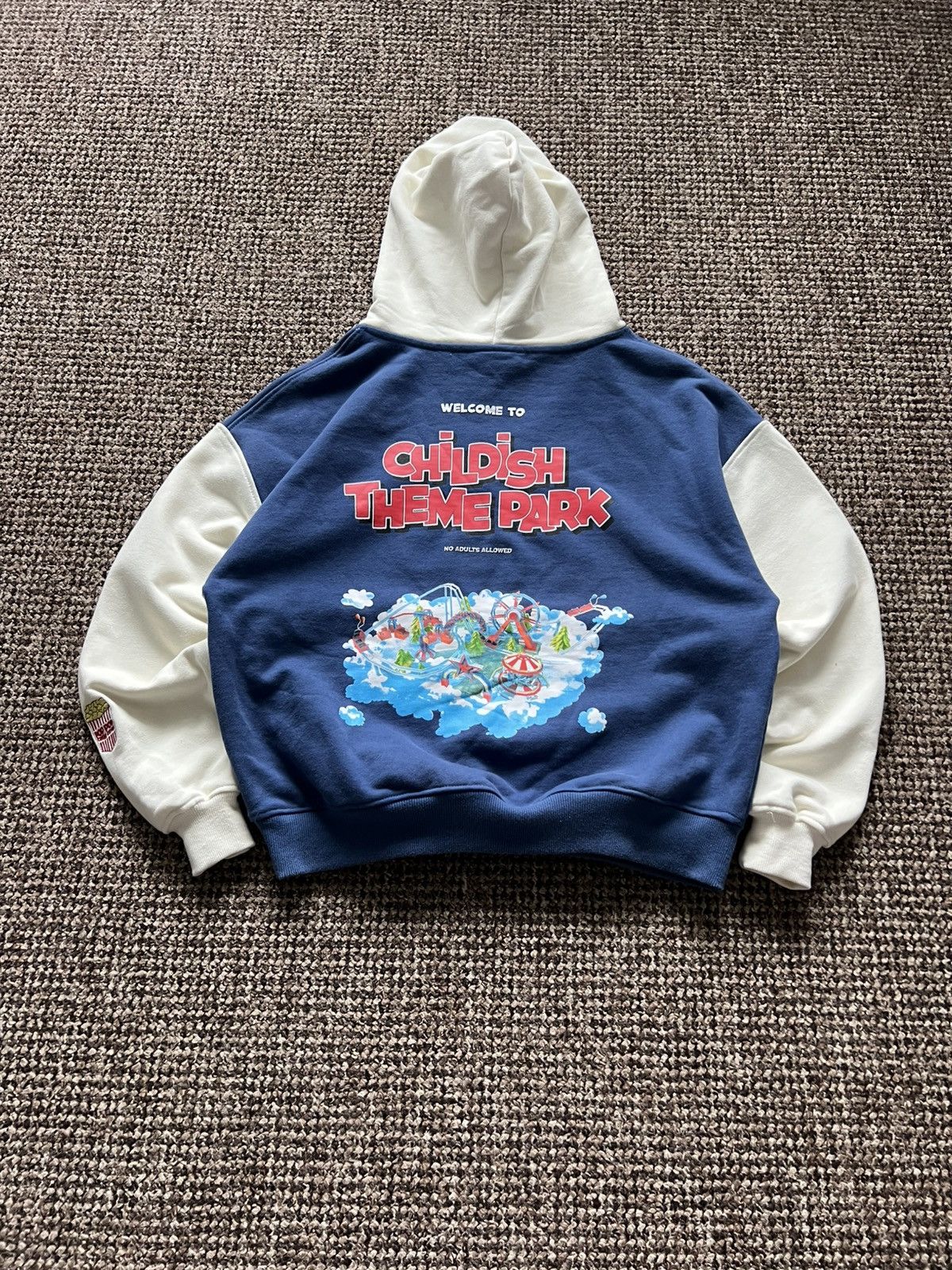 CHILDS Vintage Theme Park Childish Blue TGF Hoodie Size US S / EU 44-46 / 1 - 4 Thumbnail