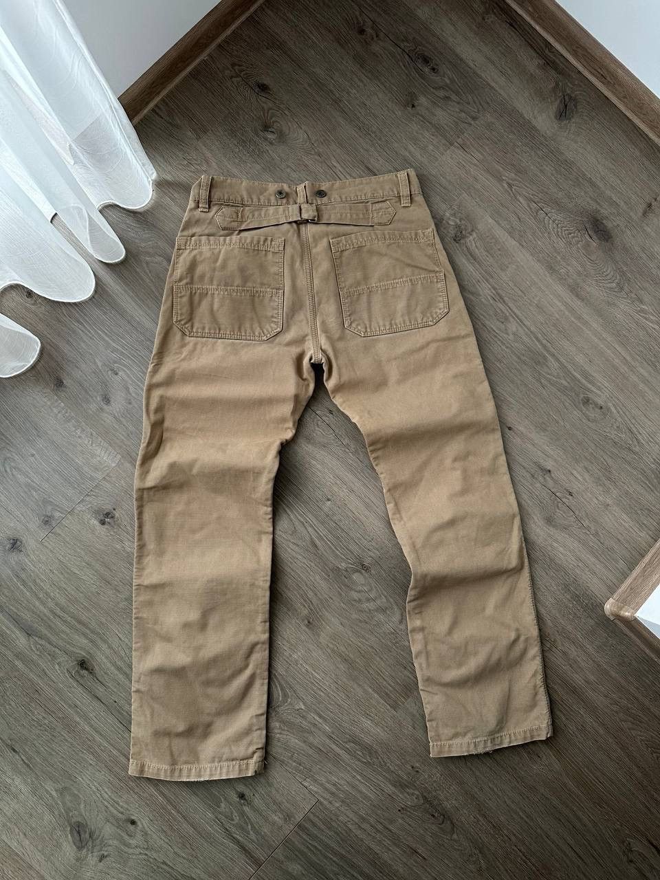 Japanese Brand × Pike Brothers × Vintage Vintage Pike Brother Brown Hunting Denim Pants Size US 32 / EU 48 - 14 Thumbnail