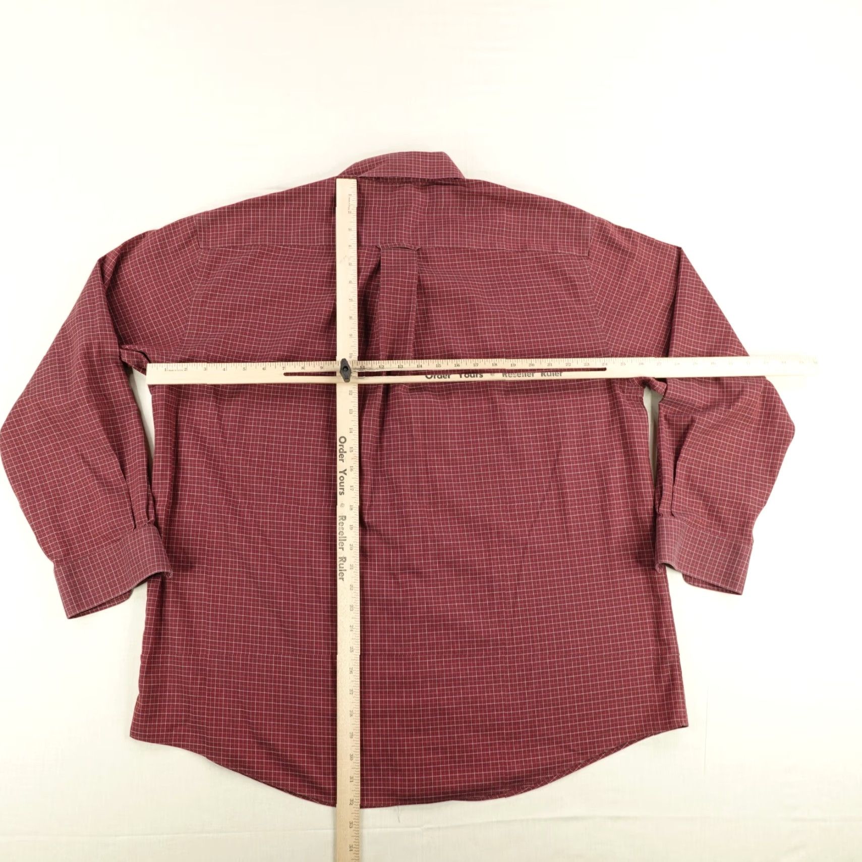 Orvis VINTAGE Orvis Shirt Mens XL Red Plaid Twill Button Up Fishing Outdoors Work Clothing Size US XL / EU 56 / 4 - 6 Thumbnail