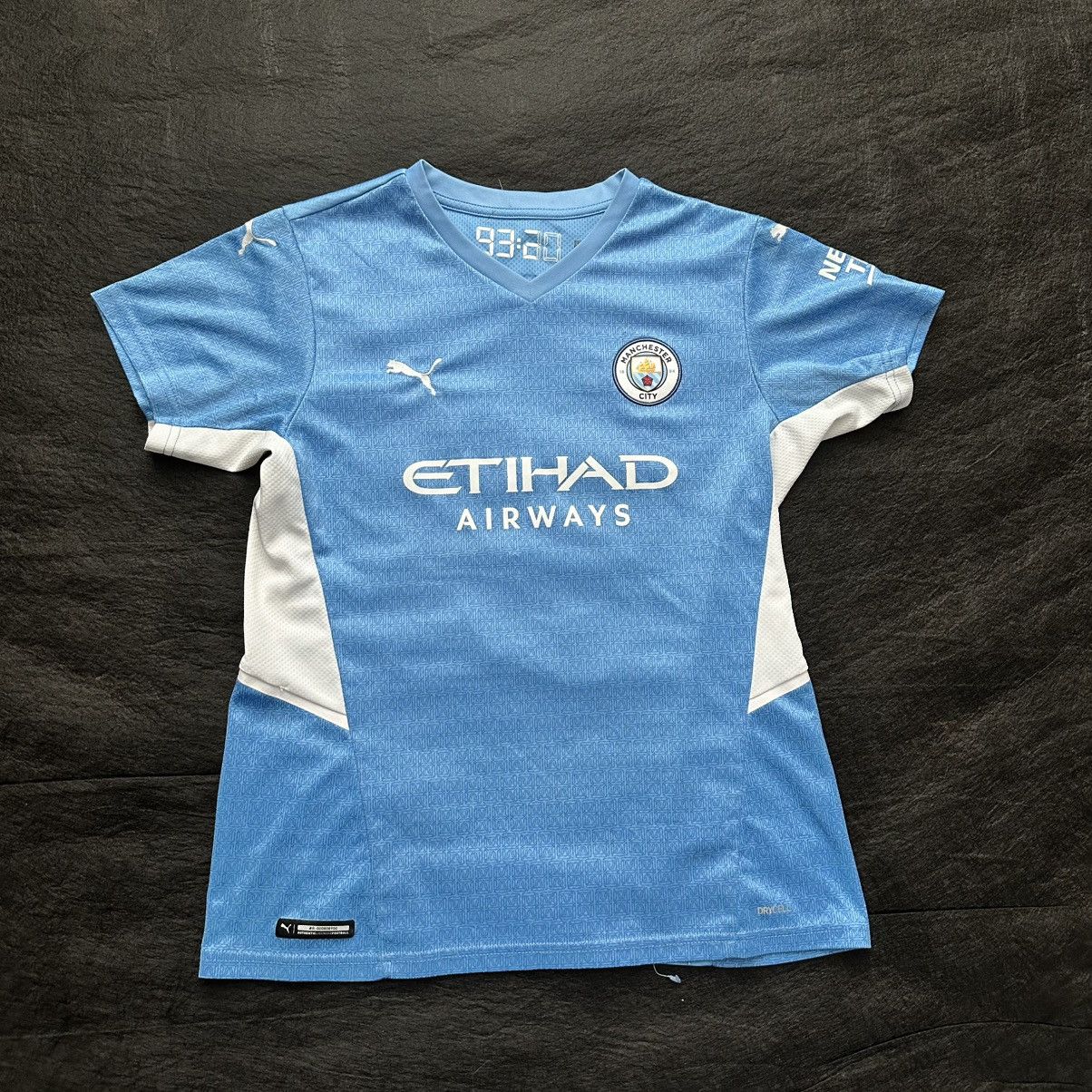 Puma Manchester City 21-22 third UCL Grealish football jersey Size US M / EU 48-50 / 2 - 1 Thumbnail