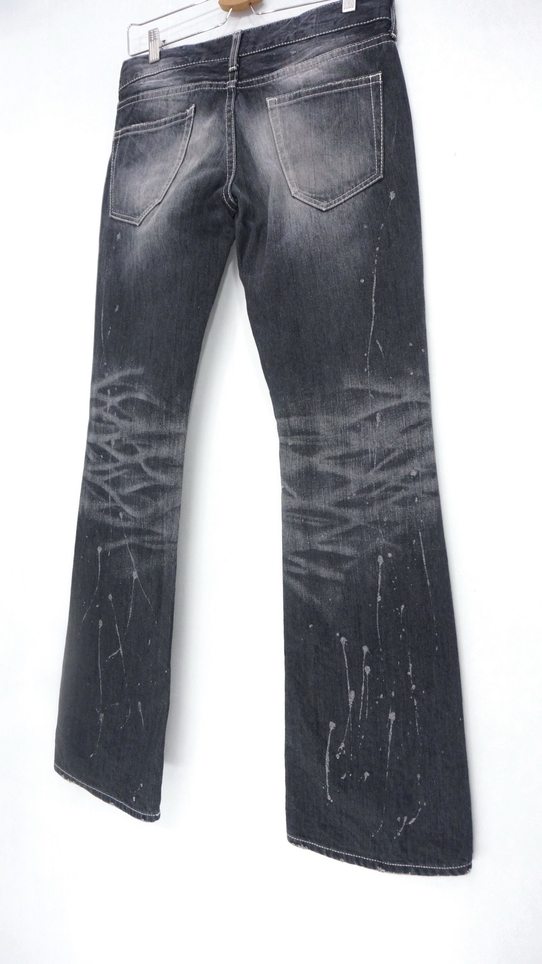 Japanese Brand 💥 Japan Murder License Ripped Distressed Jeans Size US 30 / EU 46 - 4 Thumbnail