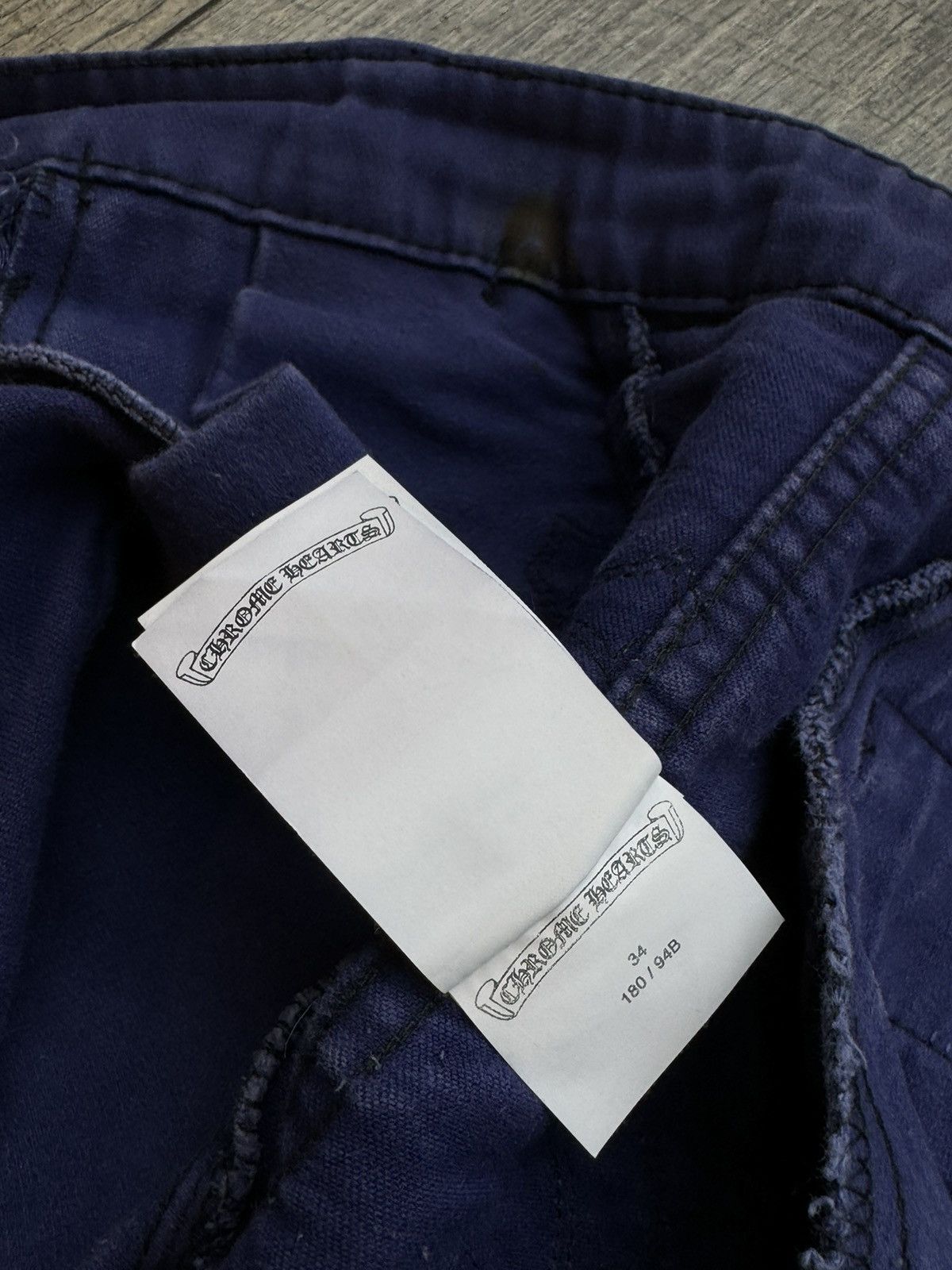 Chrome Hearts Chrome Hearts 30’s French Blue Work Pants - 34 Size US 34 / EU 50 - 19 Thumbnail
